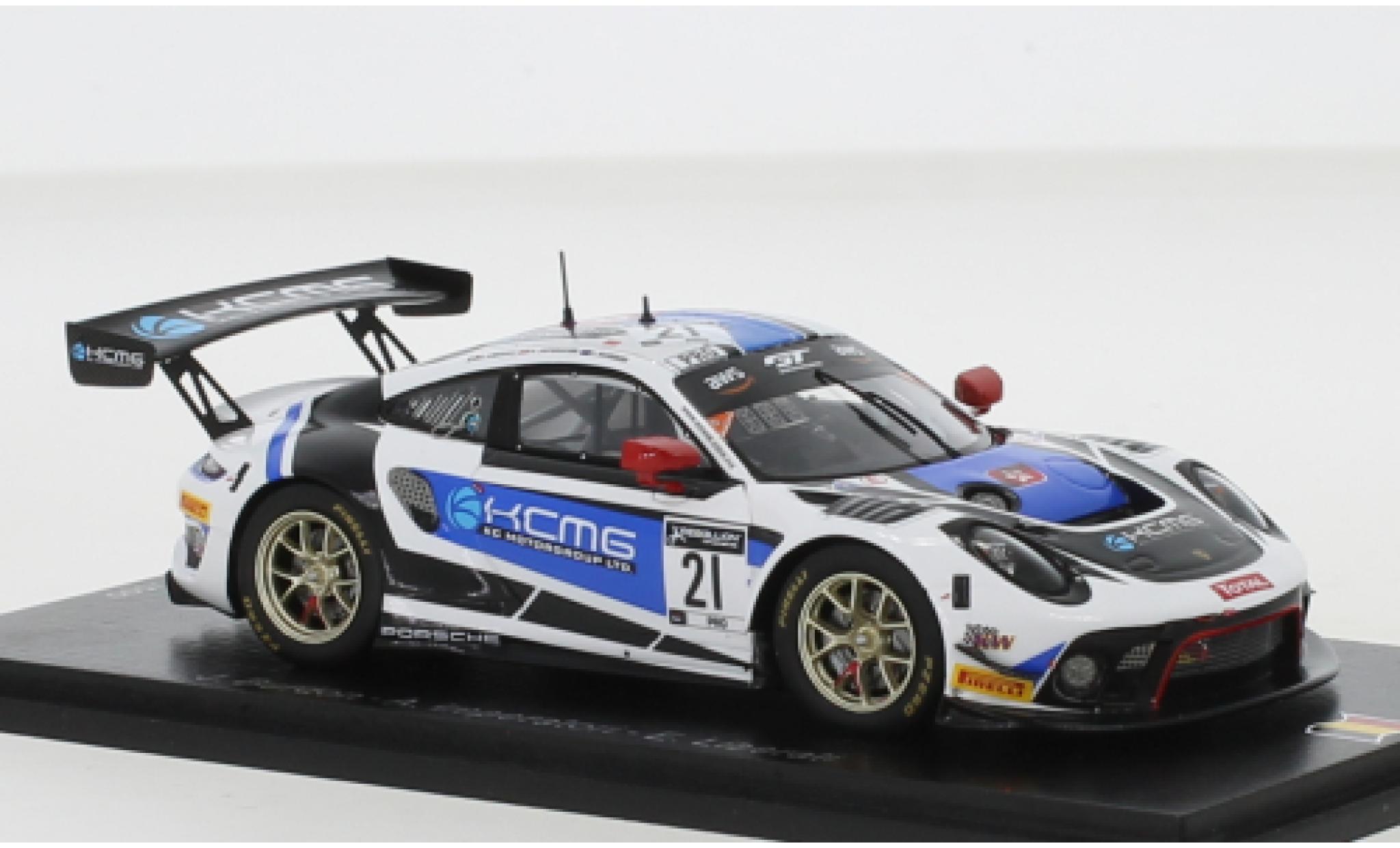 Porsche 992 GT3 R 1/43 Spark 911 (991) No.21 KCMG 24h Spa 2020 modelauto