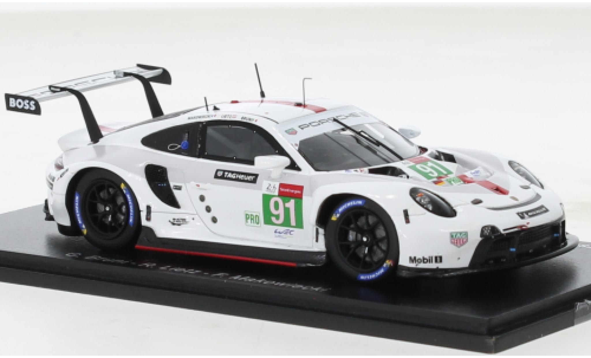 Porsche 911 1/43 Spark RSR-19 No.91 GT Team 24h Le Mans 2021 modelauto