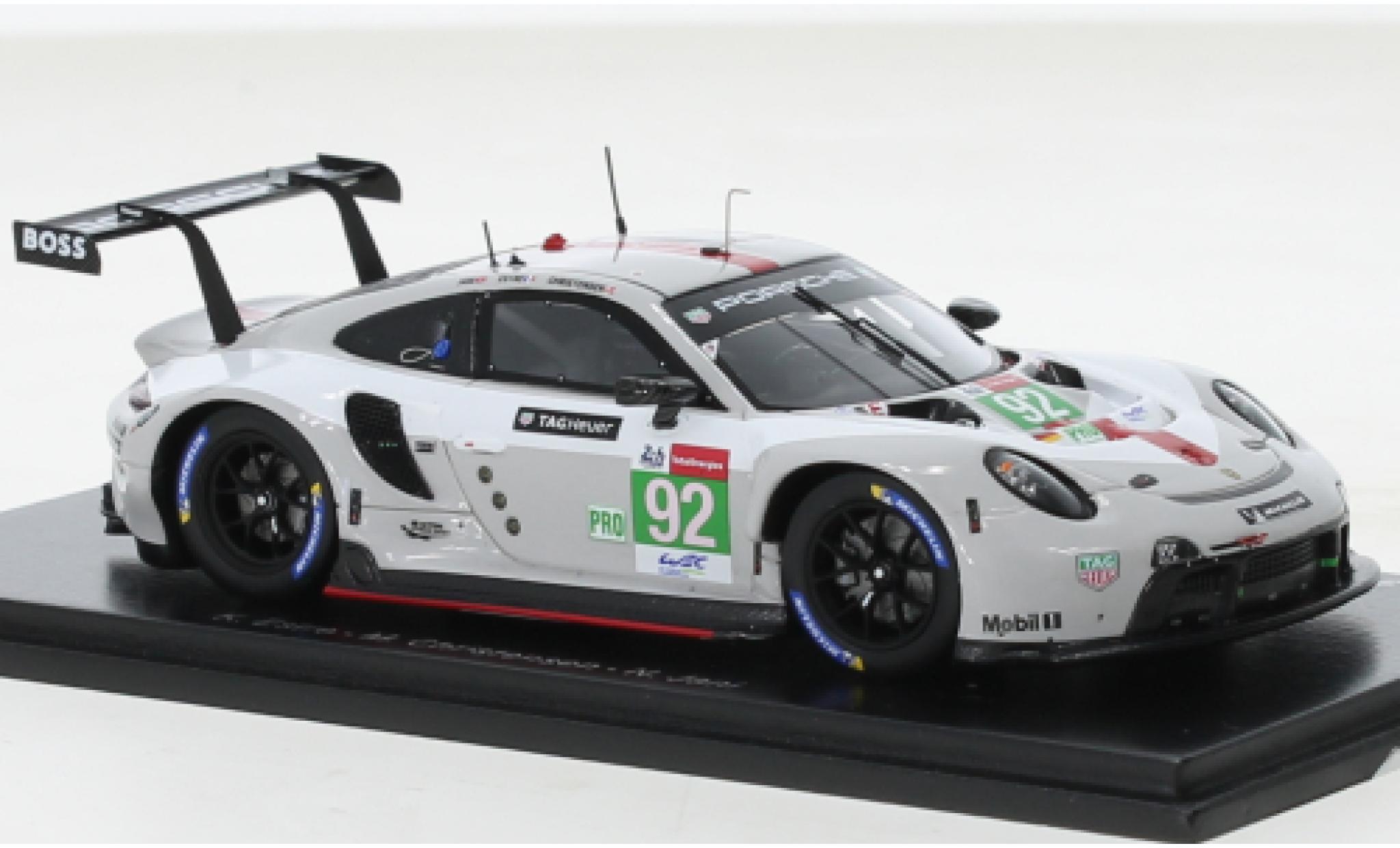 Porsche 911 1/43 Spark RSR-19 No.92 GT Team 24h Le Mans 2021 modelauto