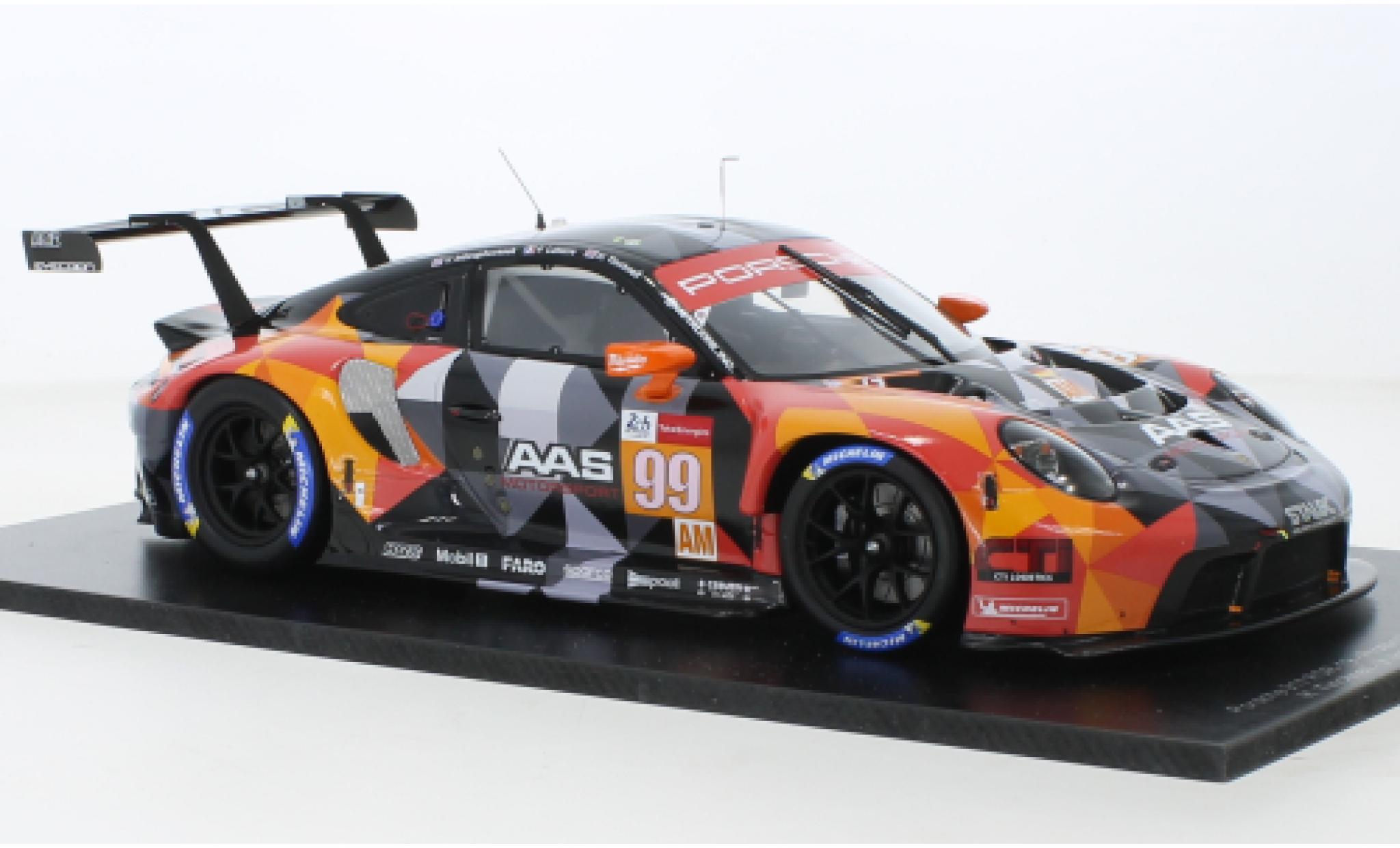 Porsche 911 1/43 Spark RSR-19 No.99 Proodon Racing 24h Le Mans 2021 modelauto