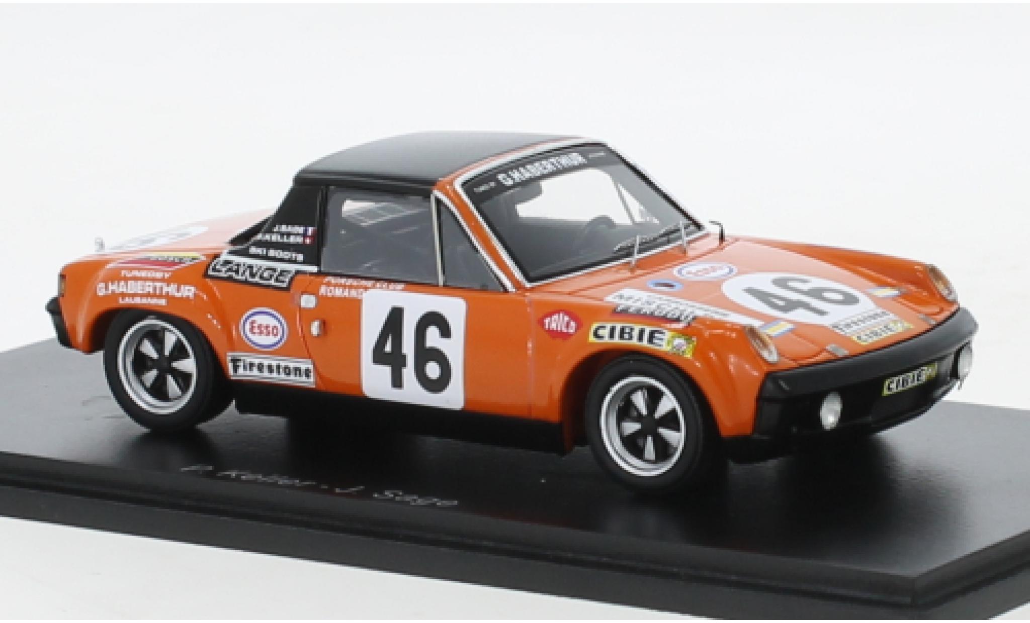 Porsche 914 1/43 Spark /6 No.46 24h Le Mans 1971 modelauto