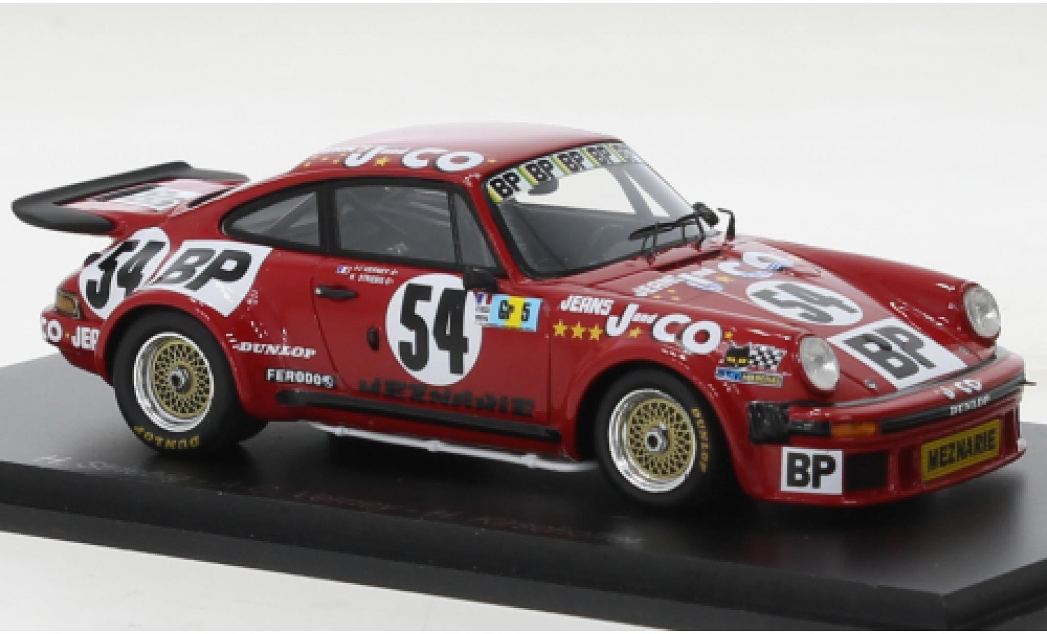 Porsche 934 1976 1/43 Spark No.54 24h Le Mans modelauto