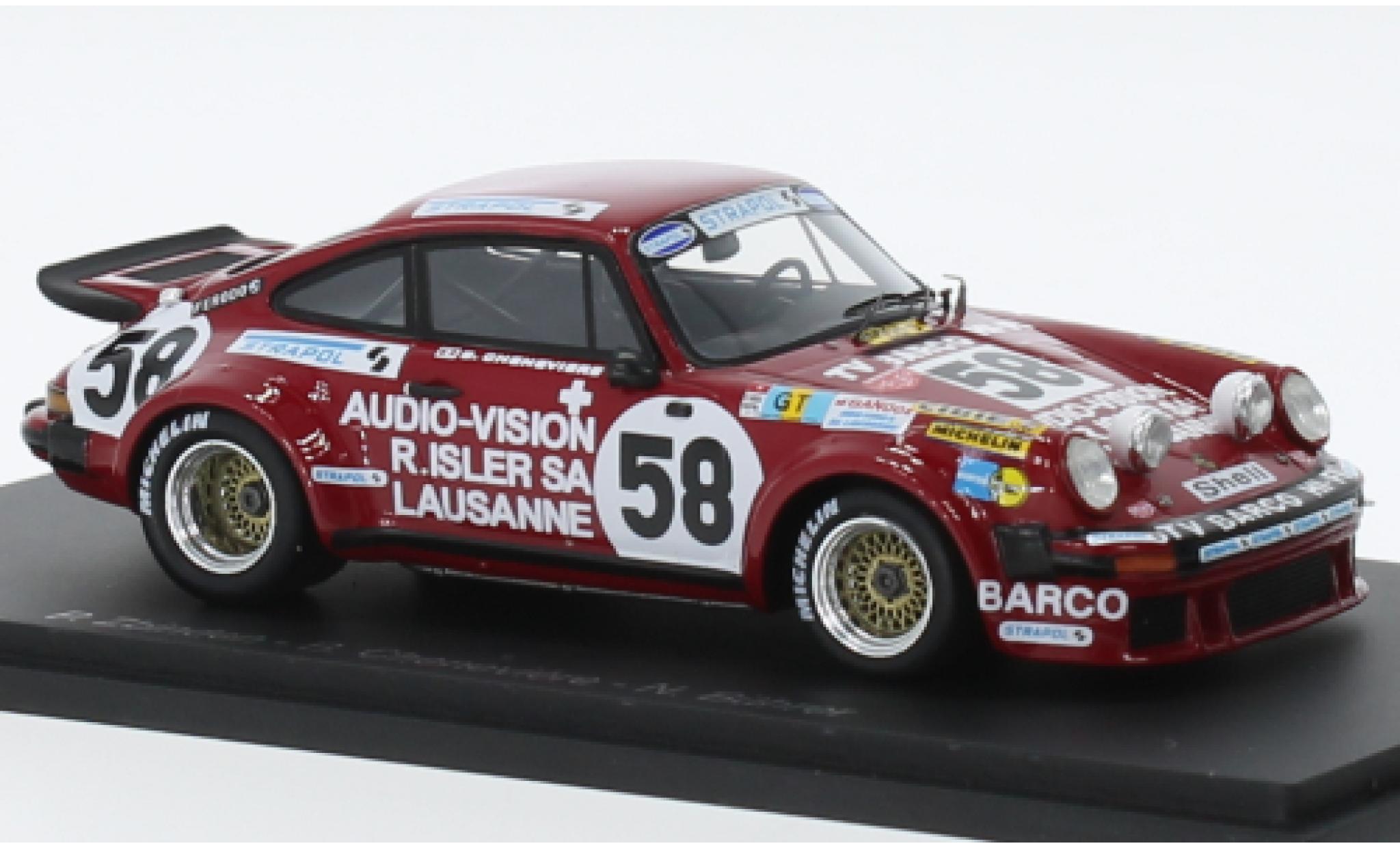 Porsche 934 1976 1/43 Spark No.58 24h Le Mans modelauto