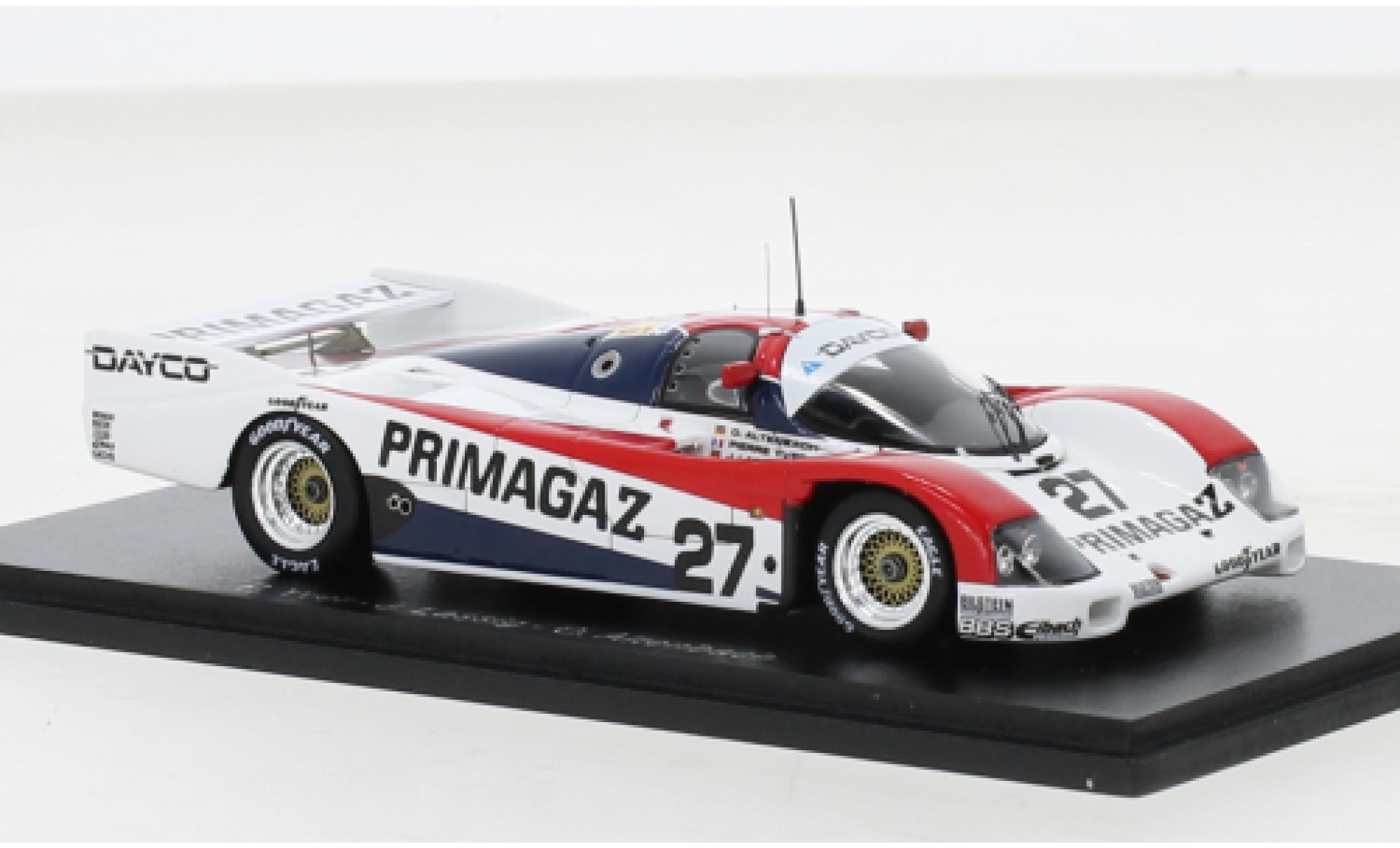 Porsche 962 1990 1/43 Spark C RHD No.27 Primagaz 24h Le Mans modelauto