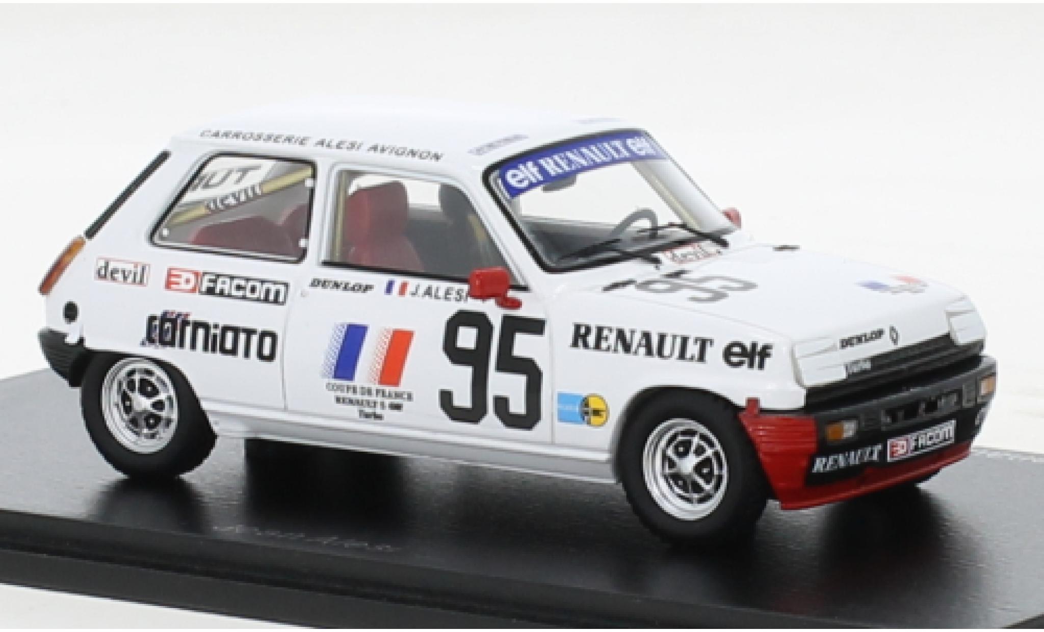 Renault 5 1/43 Spark Alpine Turbo No.9 Magny Cours 1983 modelauto