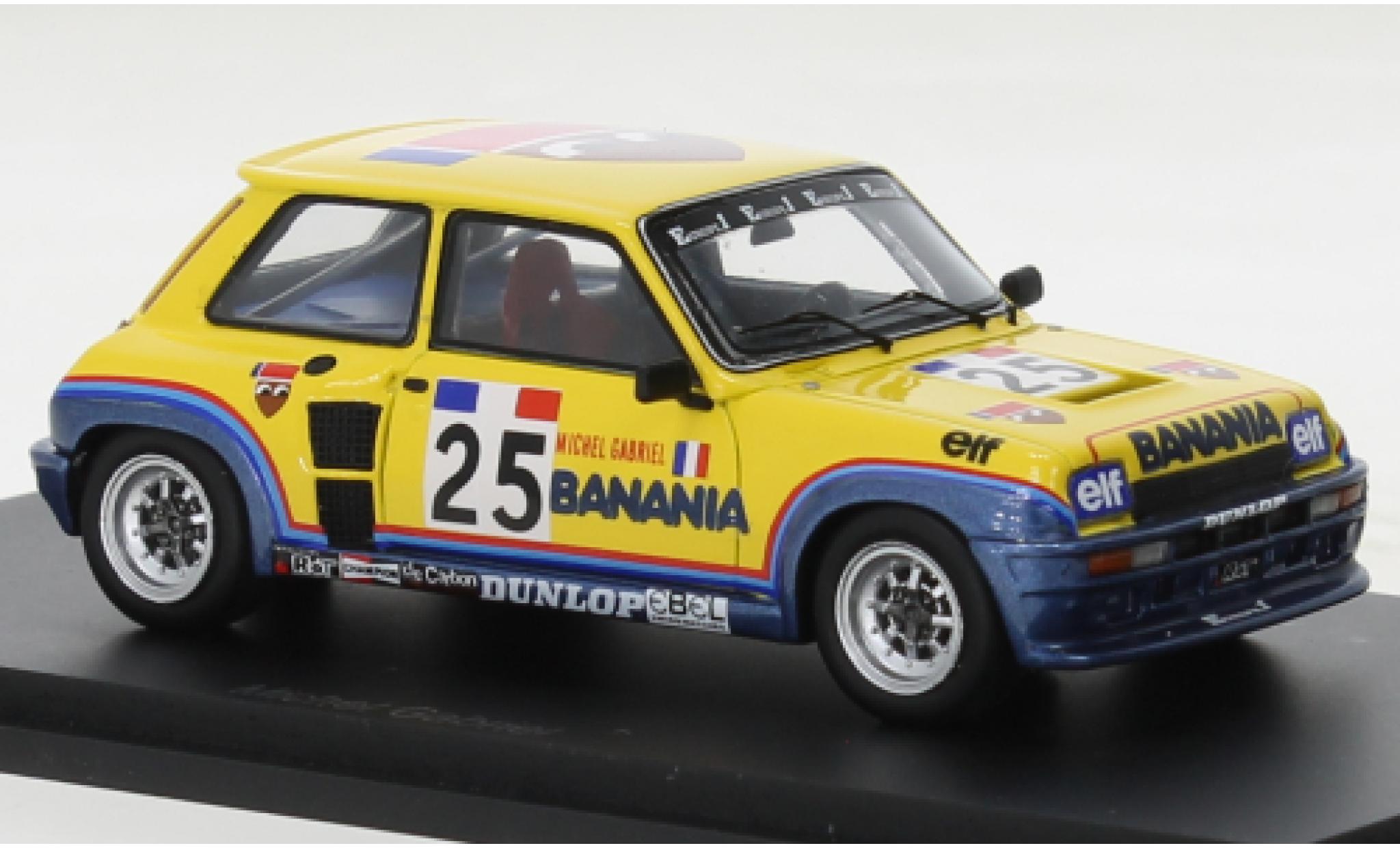 Renault 5 1/43 Spark Turbo No.2 Turbo Europa Cup 1982 modelauto