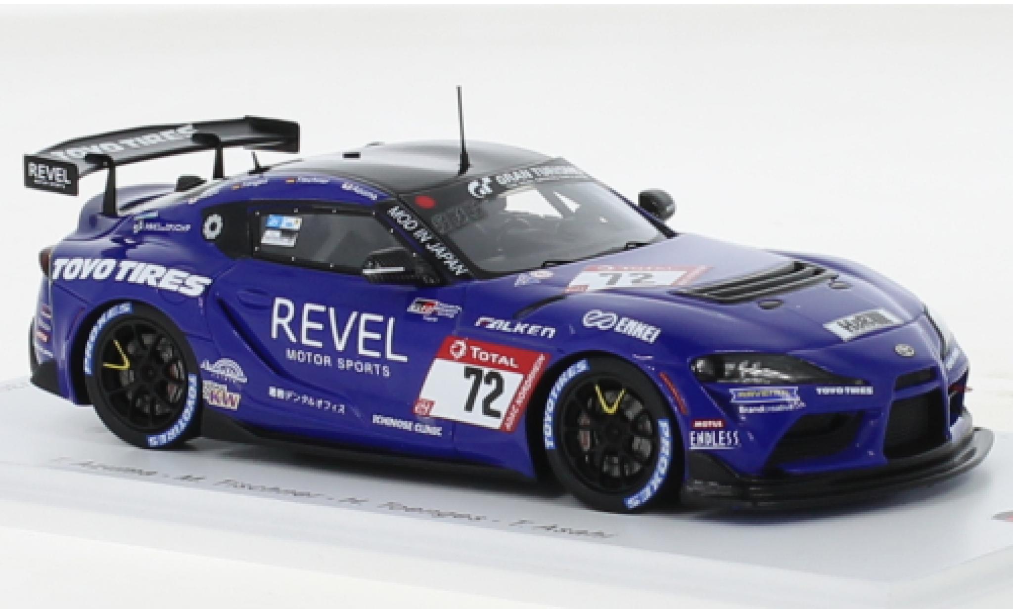 Toyota Supra 1/43 Spark No.72 Novel Racing with Toyo Tire By Ring Racing 24h N&uuml;rburgring 2021 modelauto