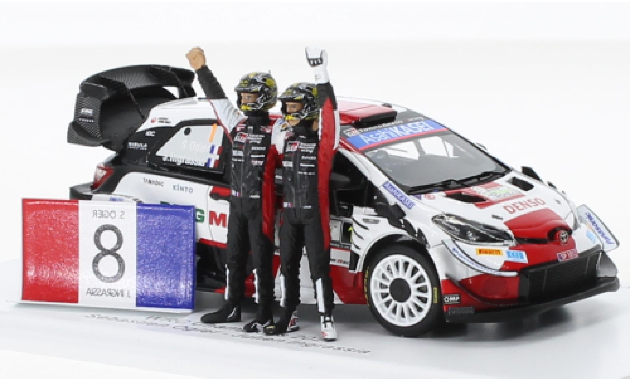 Toyota Yaris 1/43 Spark WRC No.1 Gazoo Racing Rallye WM Rallye Monza 2021 modelauto