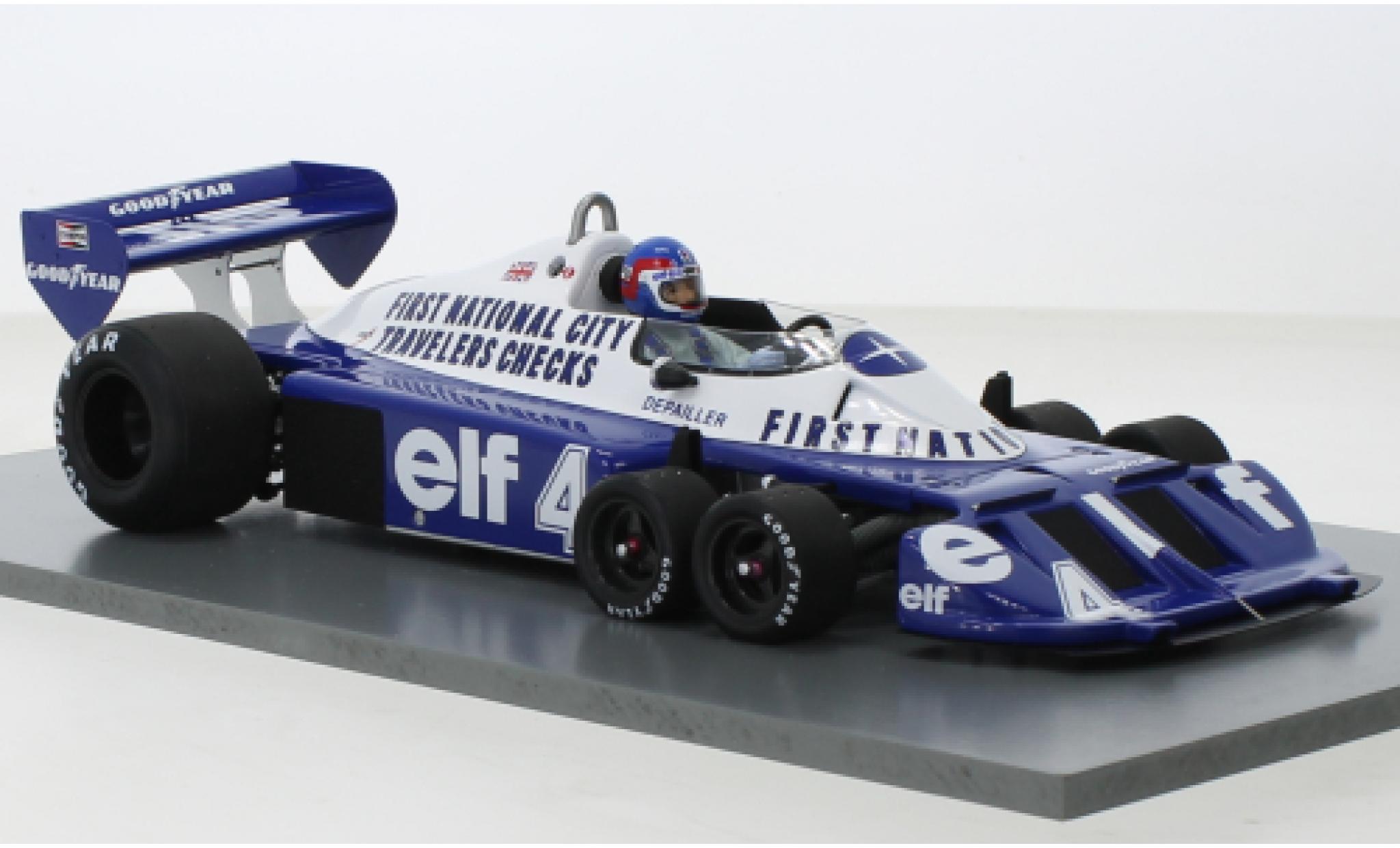Tyrrell P34 1/18 Spark No.4 First National City Formel 1 GP Kanada 1977 modelauto