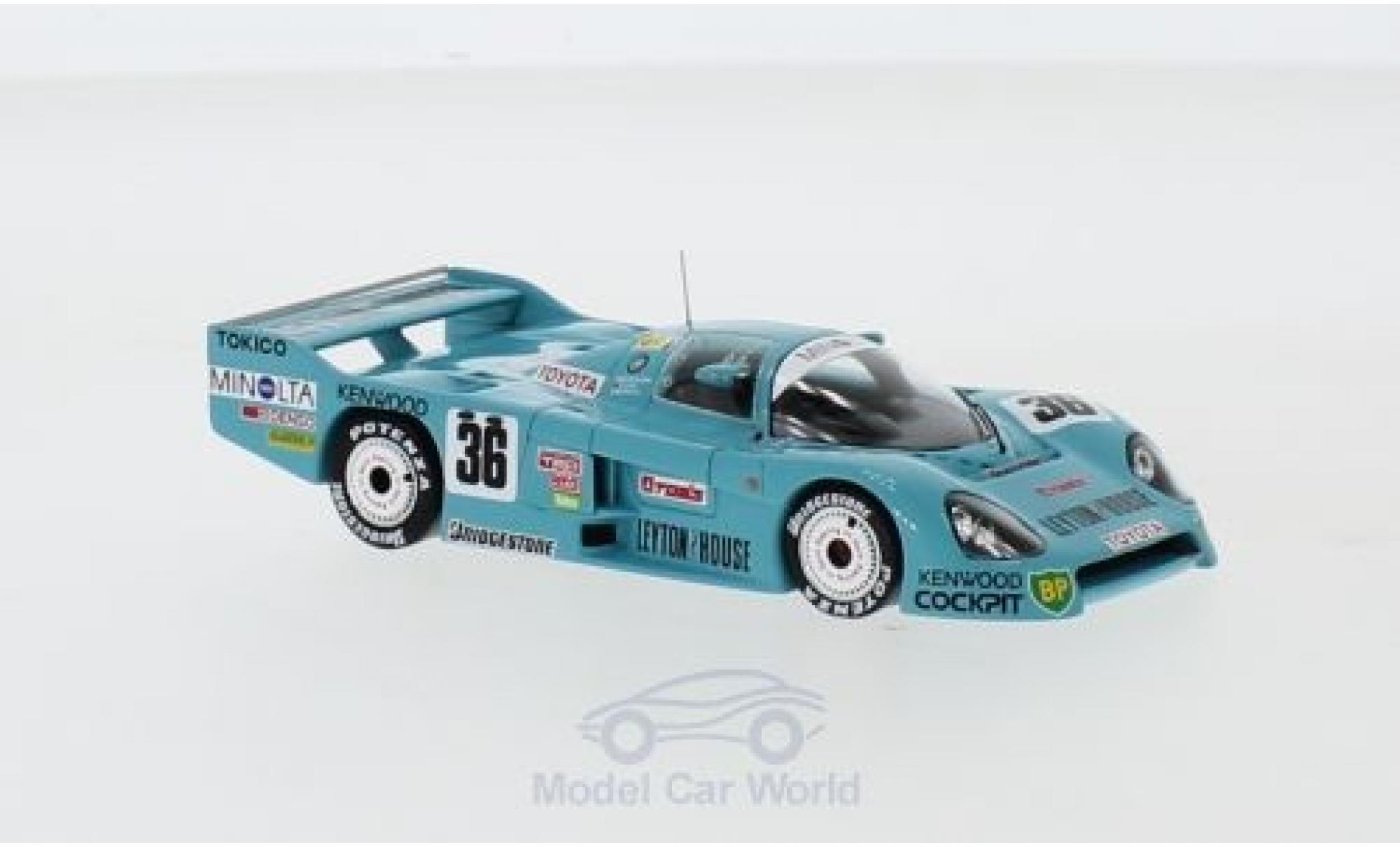 Toyota 86 1/43 Spark C RHD No.36 Leyton House 24h Le Mans 19 G.Lees/S.Nakajima/M.Sekiya modelauto