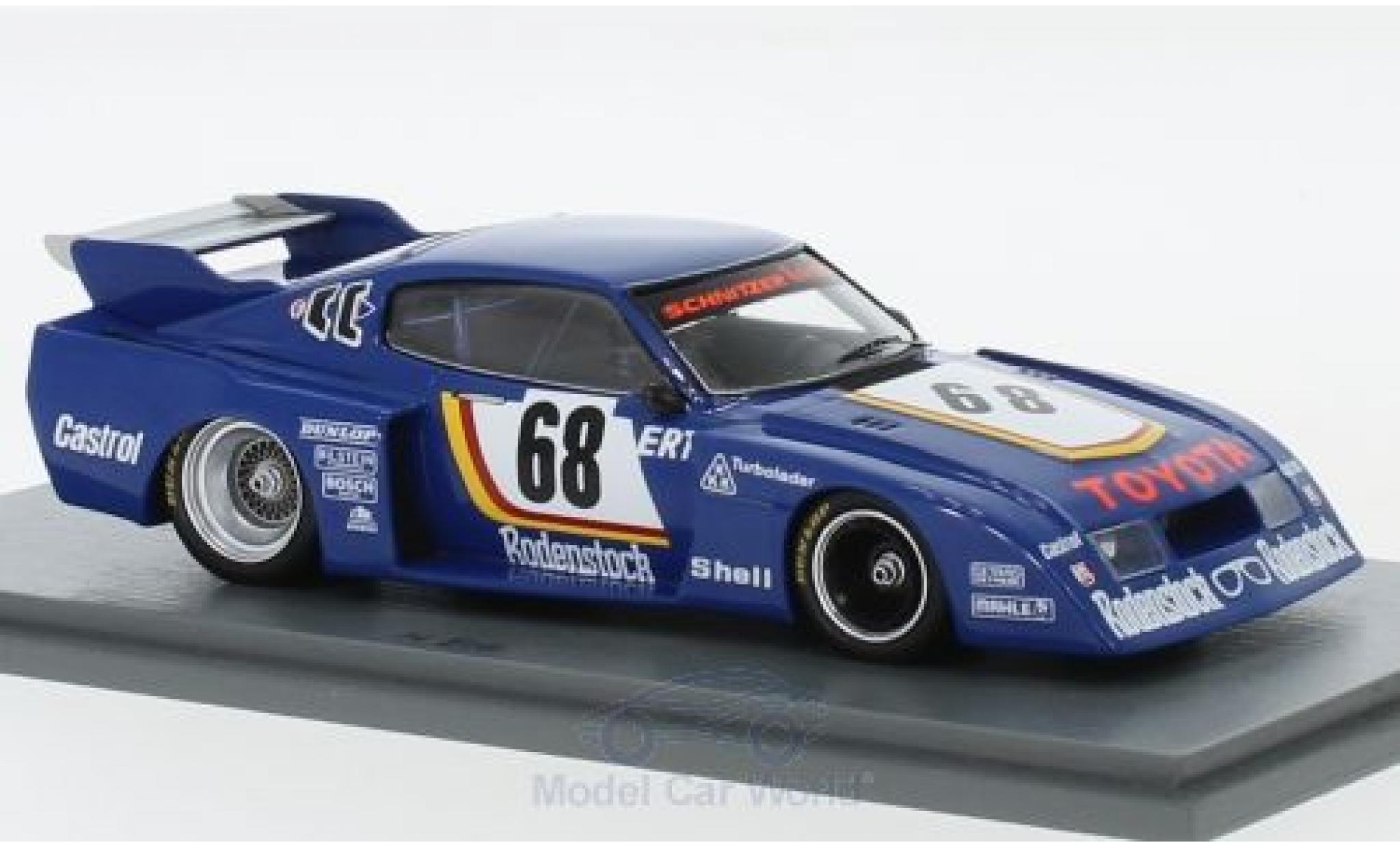 Toyota Celica 1/43 Spark LB Turbo No.68 Schnitzer Motorsport Rodenstock ADAC Trophy Zolder 1977 H.Ertl modelauto