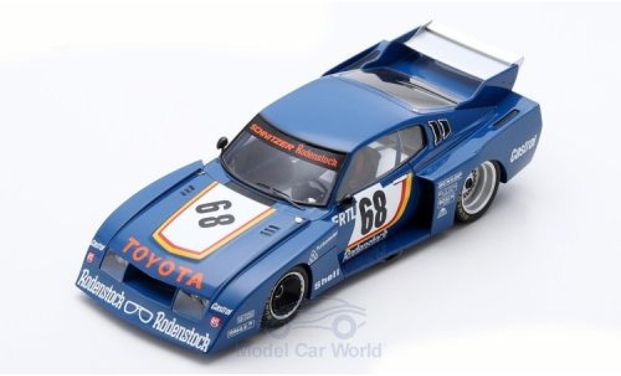 Toyota Celica 1/18 Spark (LB) Turbo No.68 Schnitzer Motorsport Rodenstock DRM Zolder 1977 H.Ertl modelauto