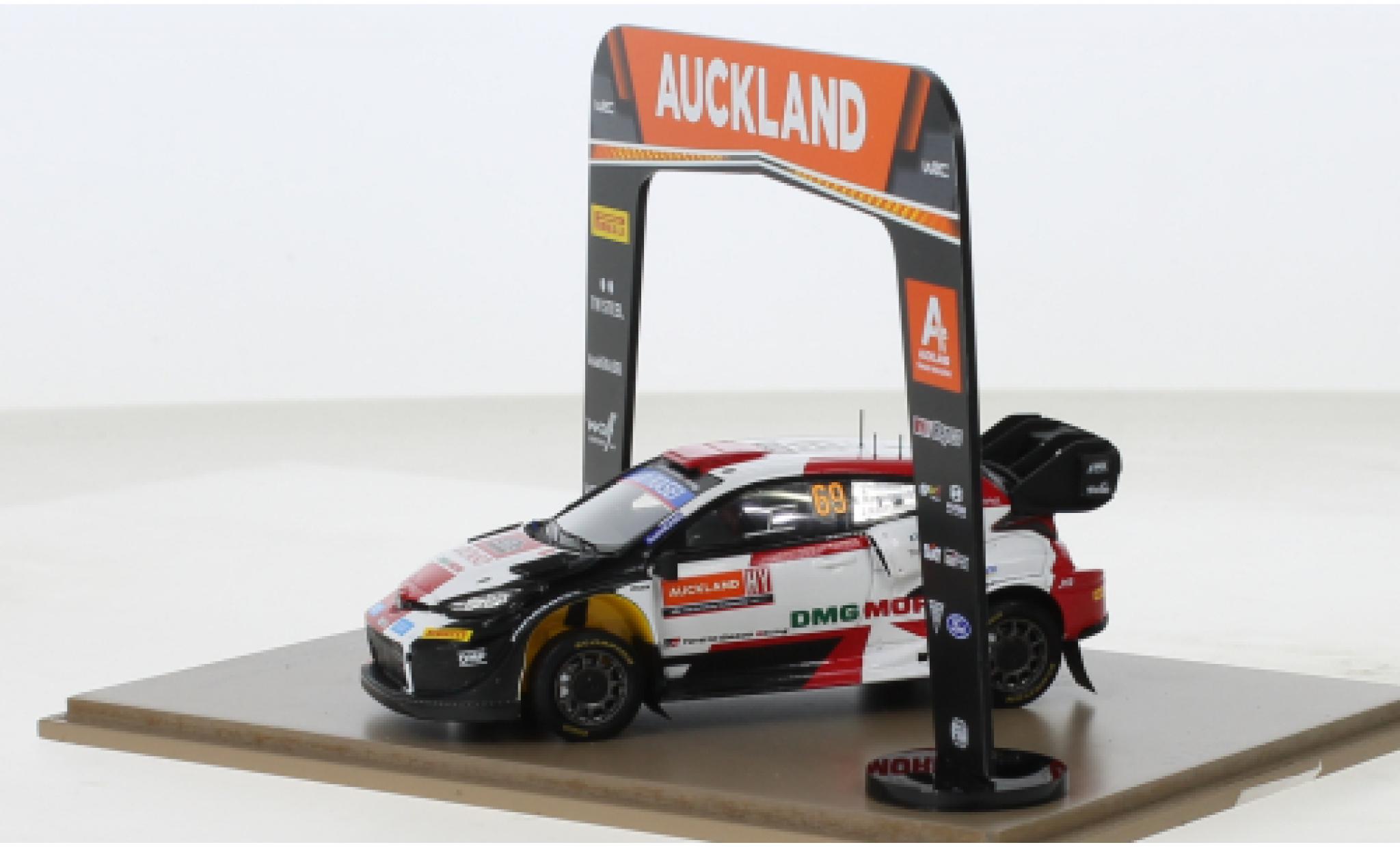 Toyota Yaris 1/43 Spark GR Rally 1 No.69 Gazoo Racing WRT Rallye WM Rallye Neuseeland 2022 1:43 modelauto