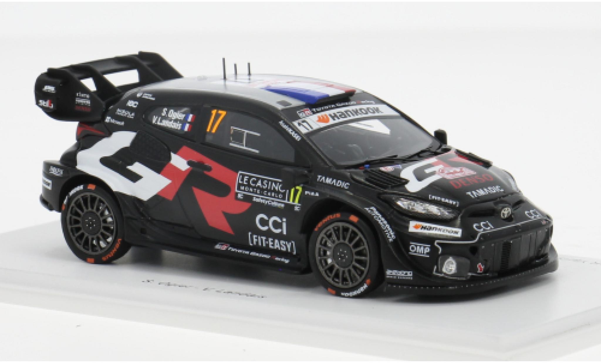 Toyota Yaris 1/43 Spark GR Rally 1 Rally Monte Carlo 2025 #17 1:43 modelauto