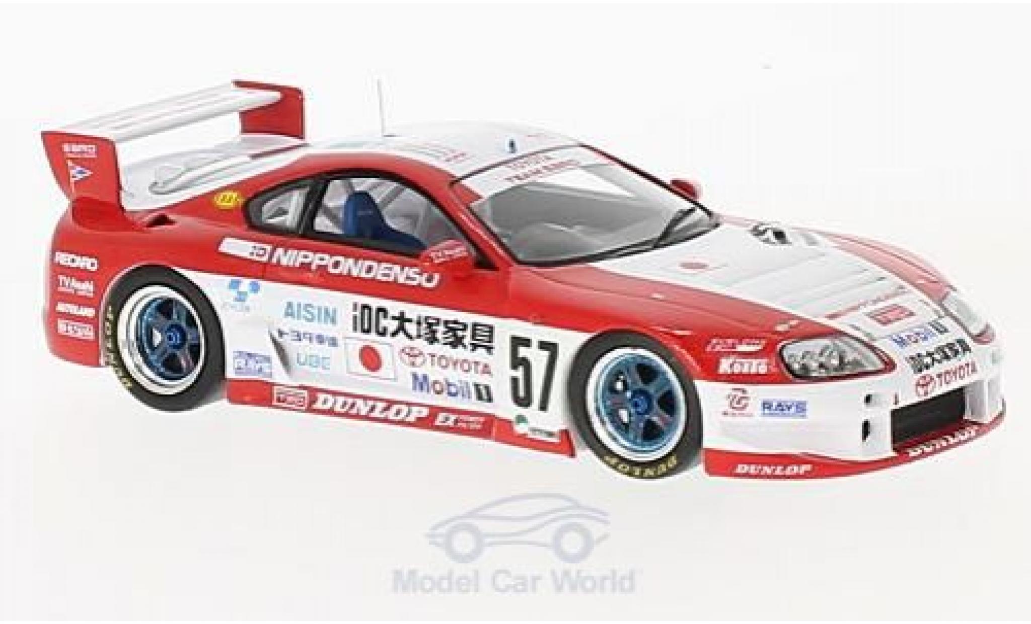 Toyota Supra 1/43 Spark LM No.57 24h Le Mans 1996 M.Kageyama/M.Sekiya/H.Mitsusada modelauto