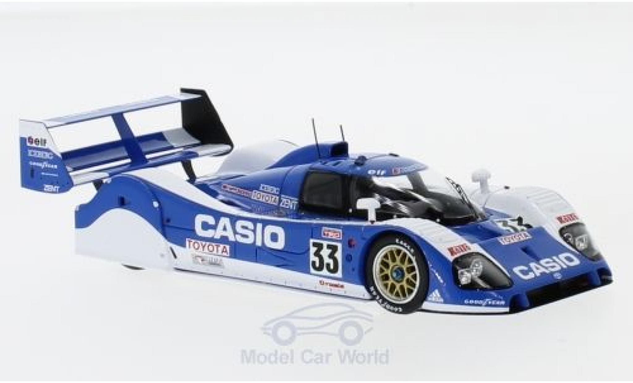 Toyota TS010 1/43 Spark No.33 Casio 24h Le Mans 1992 M.Sekiya/P-H.Raphanel/K.Acheson modelauto