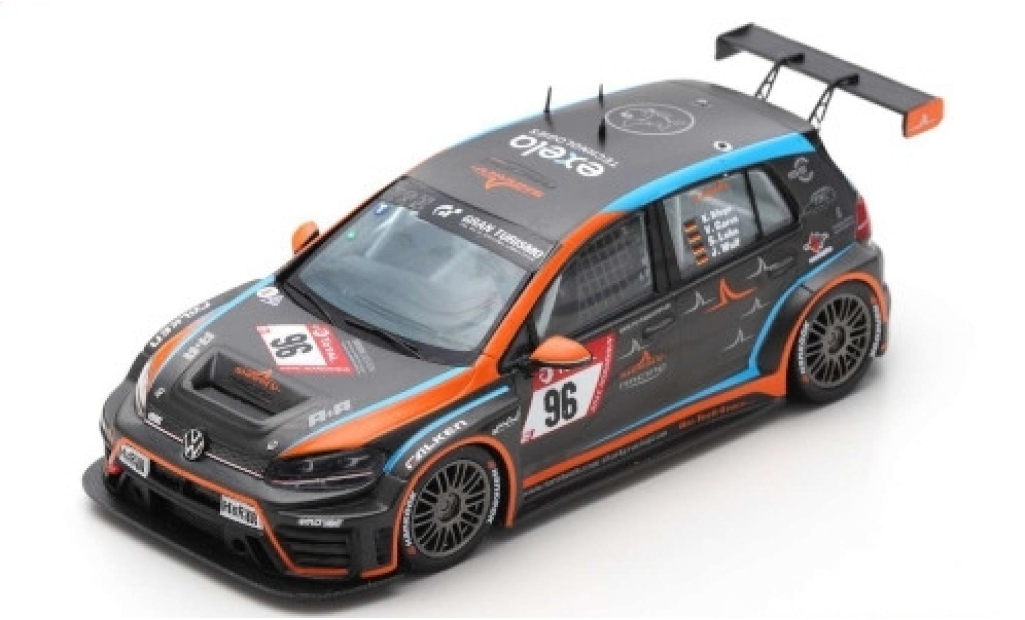 Volkswagen Golf 1/43 Spark VII GTI No.96 MSC Sinzig e.V. 24h N&uuml;rburgring 2019 K.Kluge/J.Wulf/V.Garrn/S.Lohn modelauto