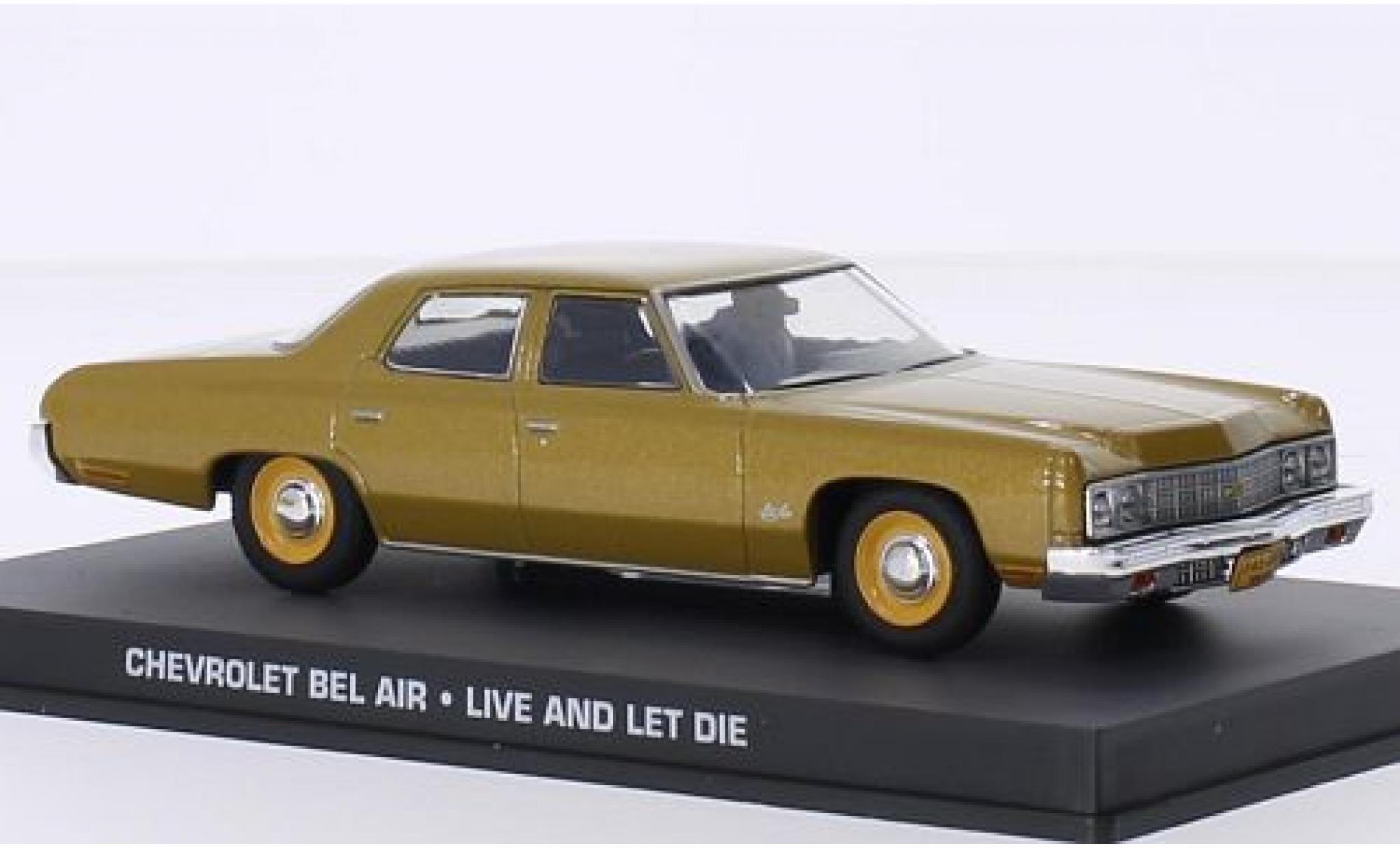 Chevrolet Bel Air 1/43 SpecialC gold James Bond 007 Leben und sterben lassen ohne Vitrine modelauto