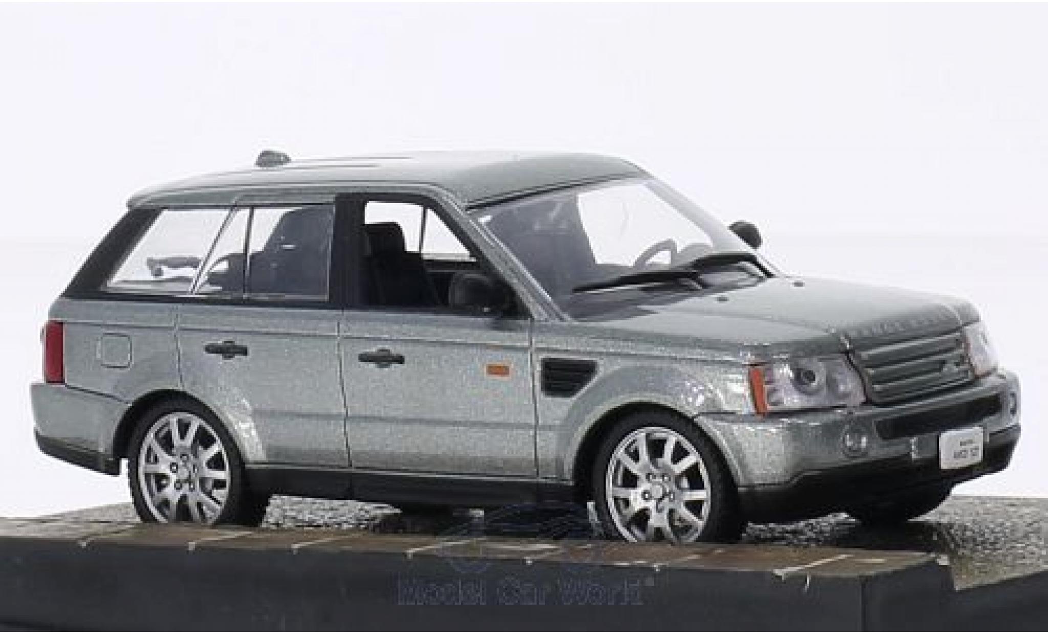 Land Rover Range Rover 1/18 SpecialC Sport metallic grijs James Bond 007 2006 Ein Quantum Trost ohne Vitrine modelauto