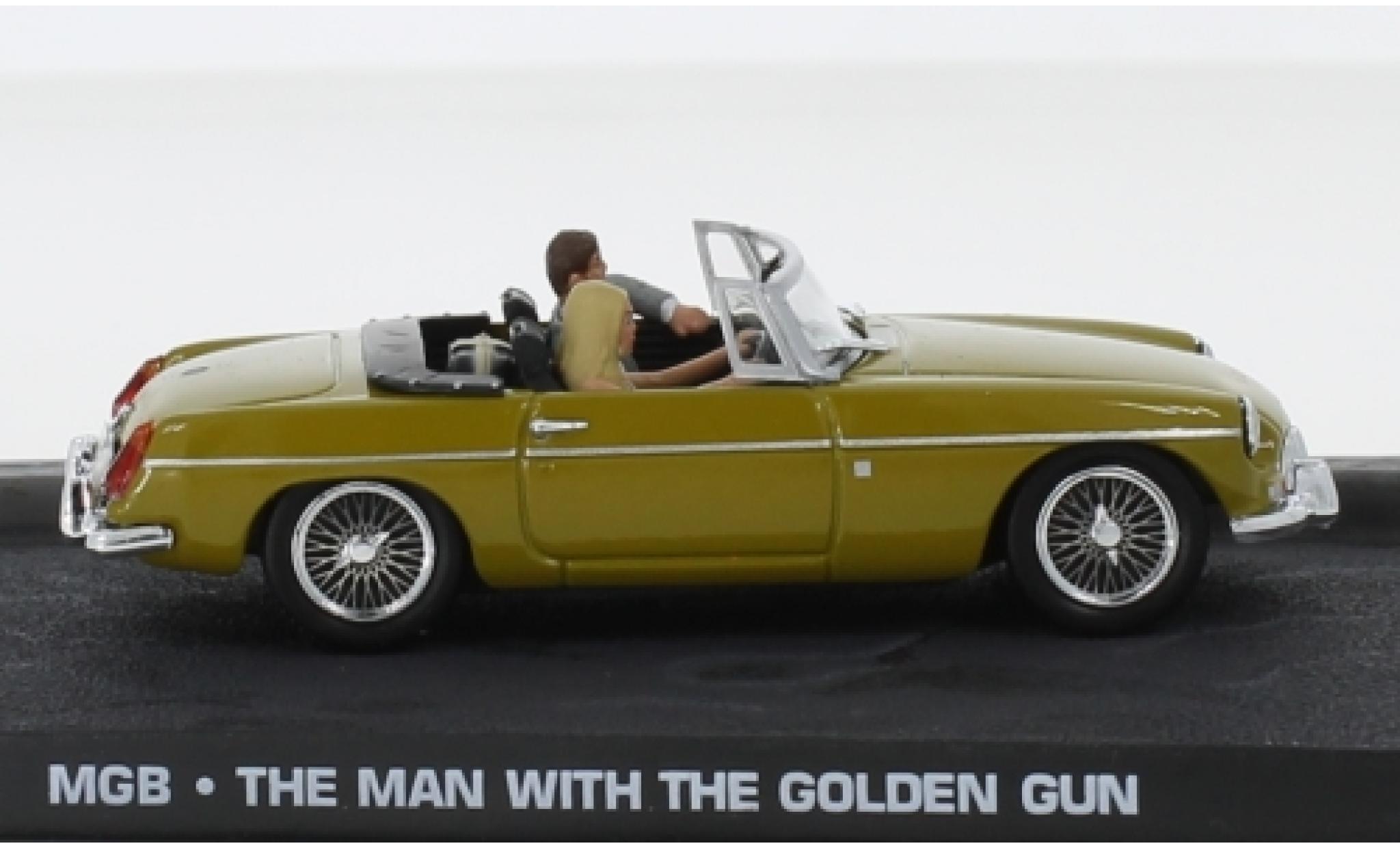 MG B 1/43 SpecialC SpecialC.-007 geel RHD James ond 007 1974 modelauto