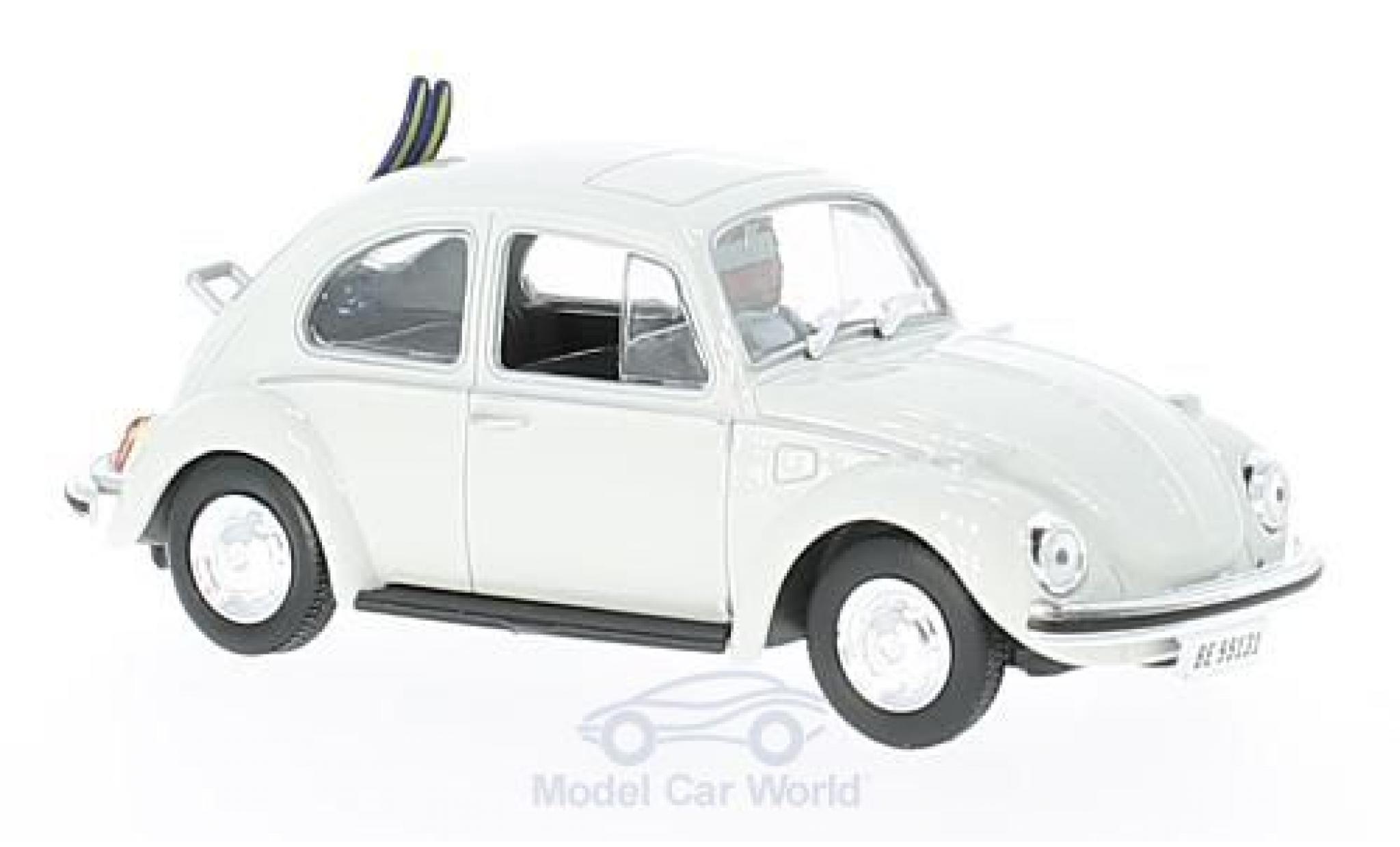 Volkswagen Beetle 1/43 SpecialC wit James Bond 007 Im Geheimdienst Ihrer Majest&auml;t ohne Vitrine modelauto