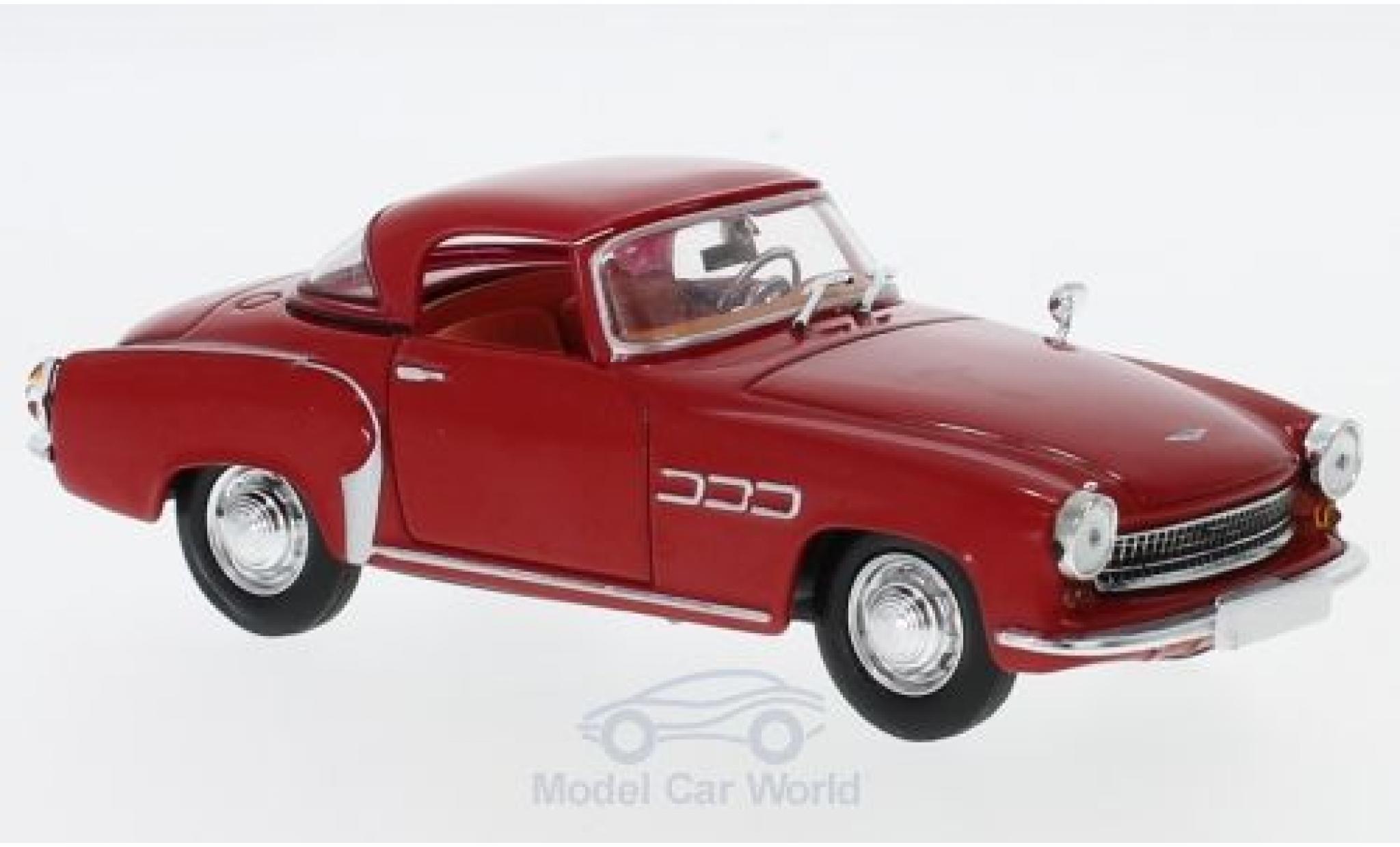 Wartburg 313 1/18 SpecialC /1 Sport rood modelauto
