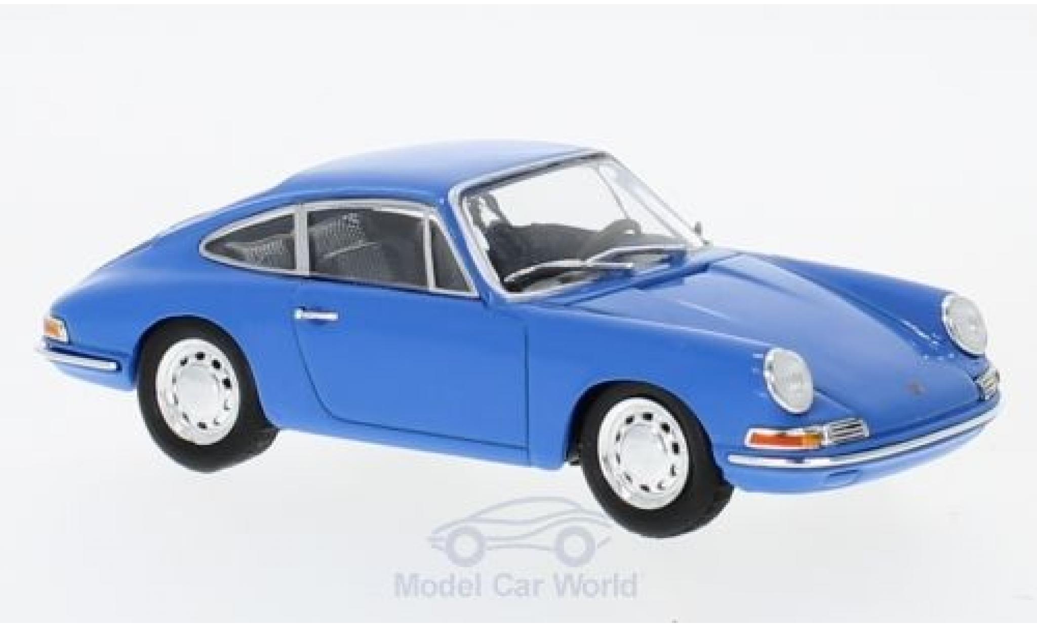 Porsche 911 1/43 SpecialC 901 blauw 1964 Collection modelauto