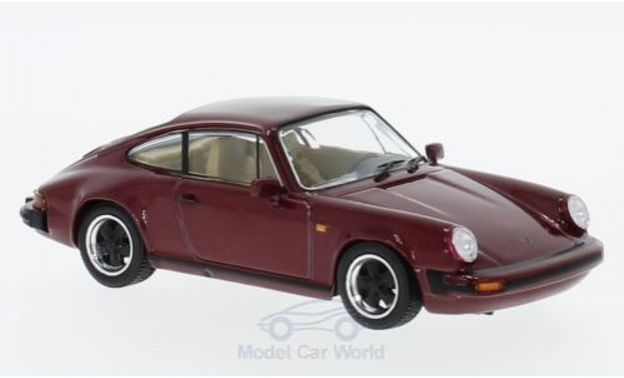 Porsche 930 SC 1/43 SpecialC 911 Carrera 3.2 rood 1984 911 Collection modelauto