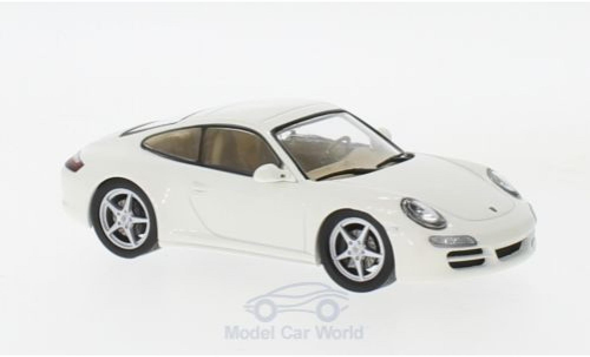Porsche 997 SC 1/43 SpecialC 911 Carrera wit 2004 911 Collection modelauto