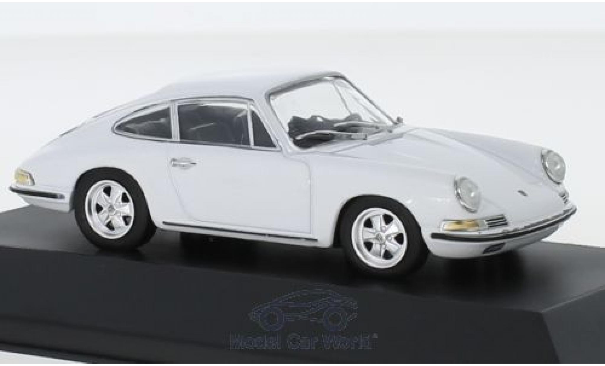 Porsche 911 1/43 SpecialC S wit 1967 Collection ohne Vitrine modelauto