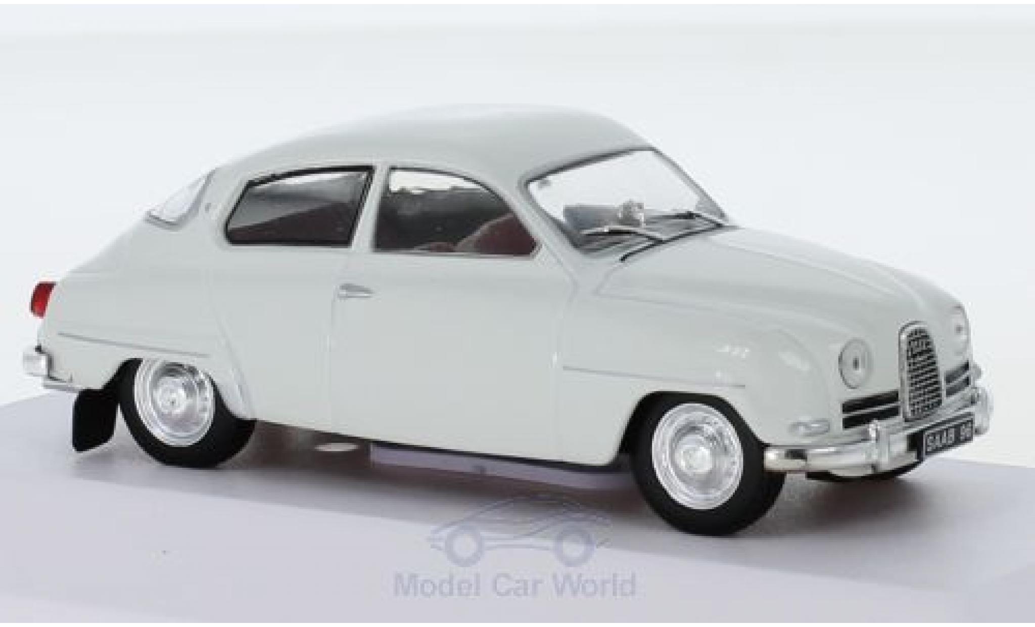 Saab 96 1/43 SpecialC wit 14 modelauto