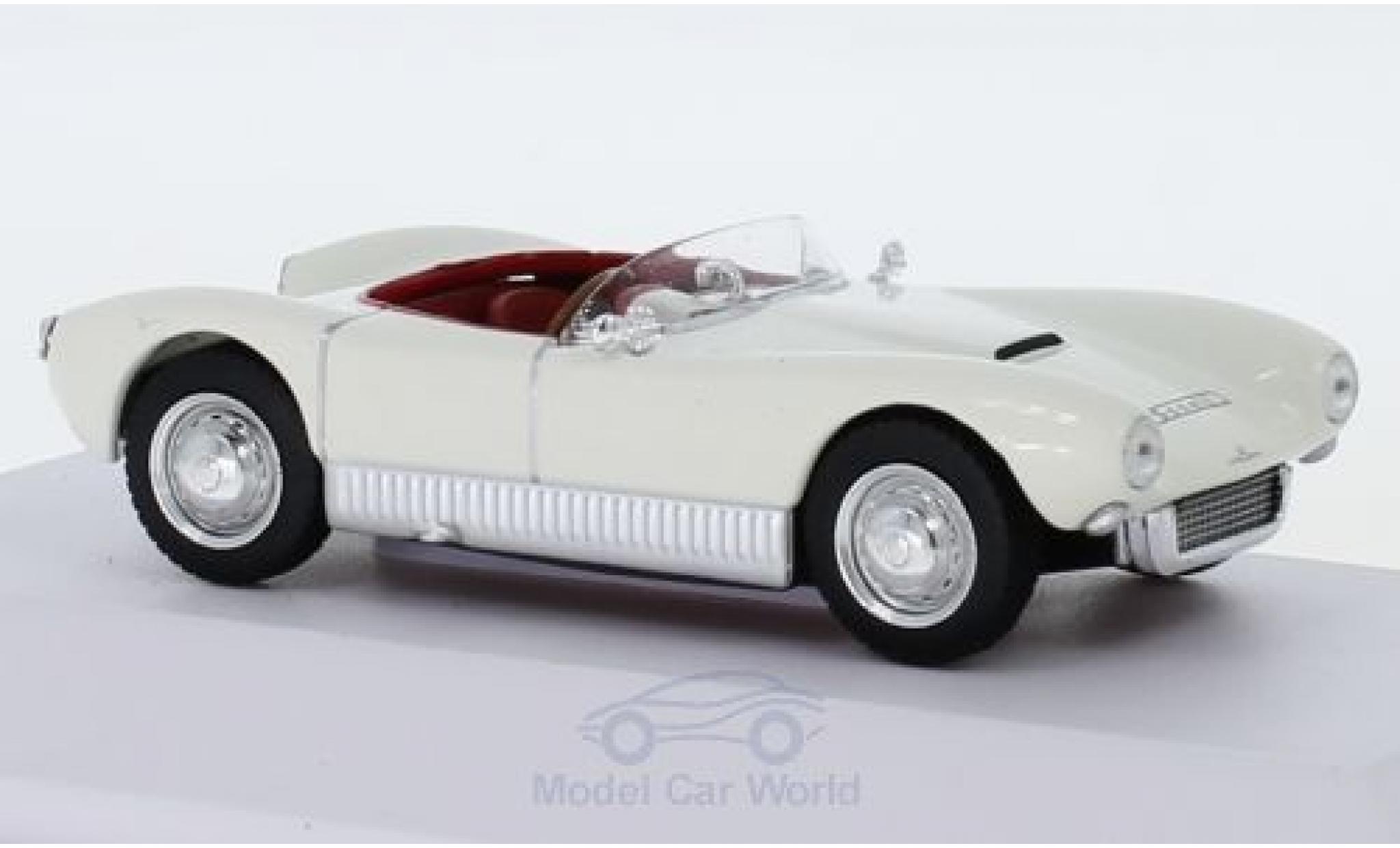 Saab Sonett 1/43 SpecialC Super Sport (94) wit 1956 modelauto