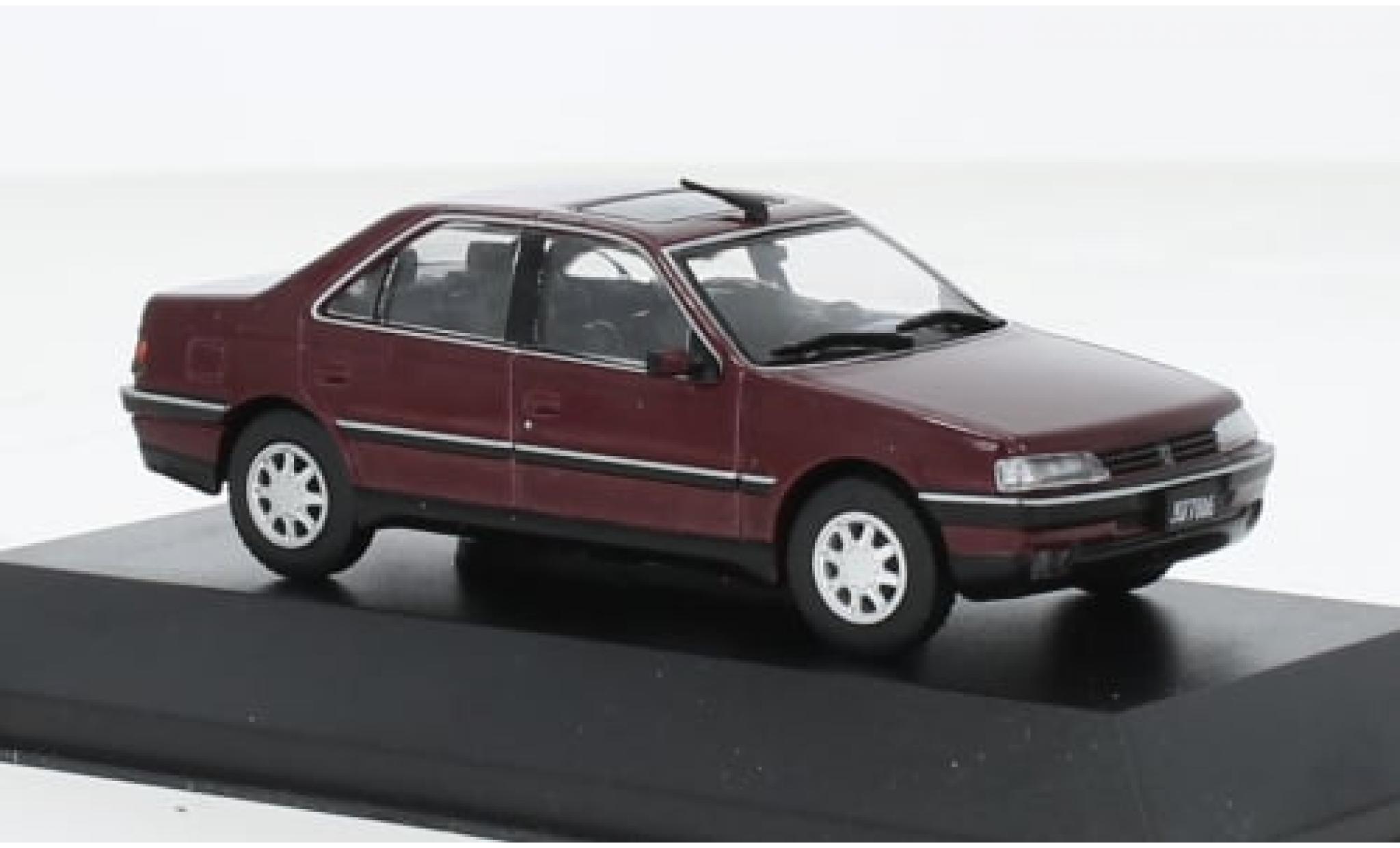 Peugeot 405 1/43 SpecialC .-120 SR rood 1993 1:43 modelauto