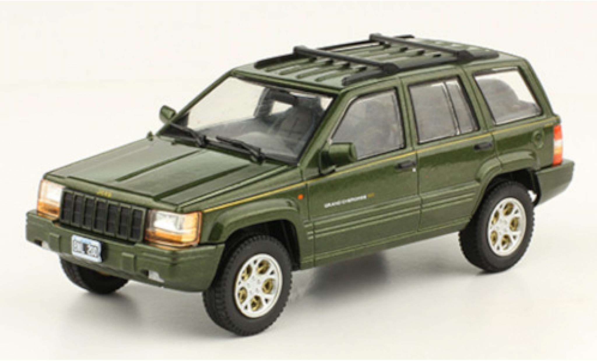 Jeep Grand Cherokee 1/43 SpecialC Limited metallic groen 1997 modelauto