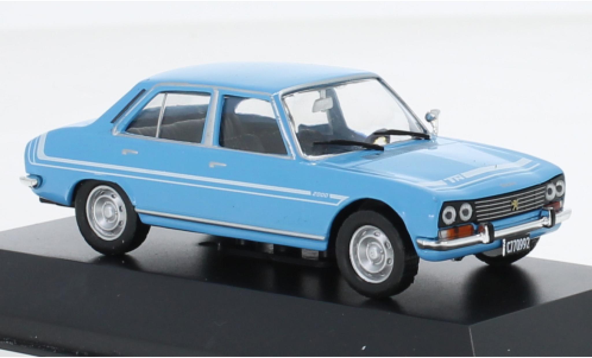 Peugeot 504 1/43 SpecialC .-120 TN blauw clair 1977 modelauto