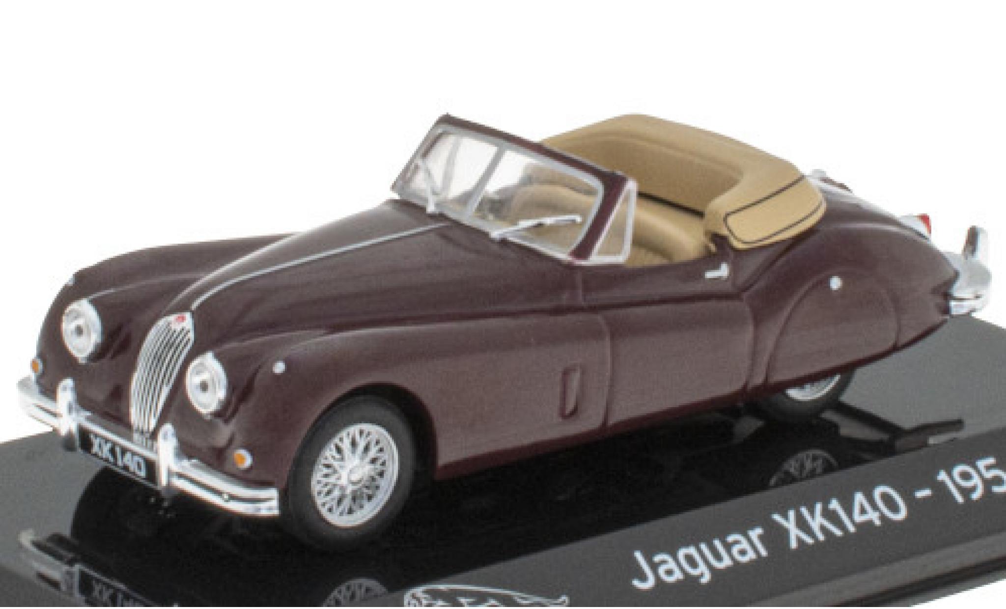 Jaguar XK 1/43 SpecialC 140 rood 1954 modelauto