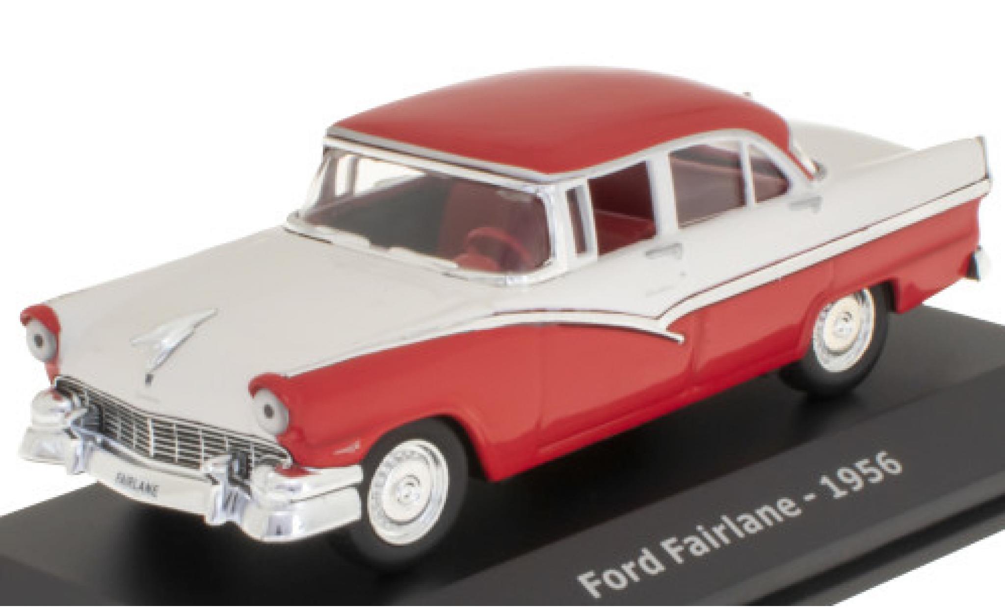 Ford Fairlane 1/43 SpecialC SpecialC.-122 wit/rood 1956 modelauto