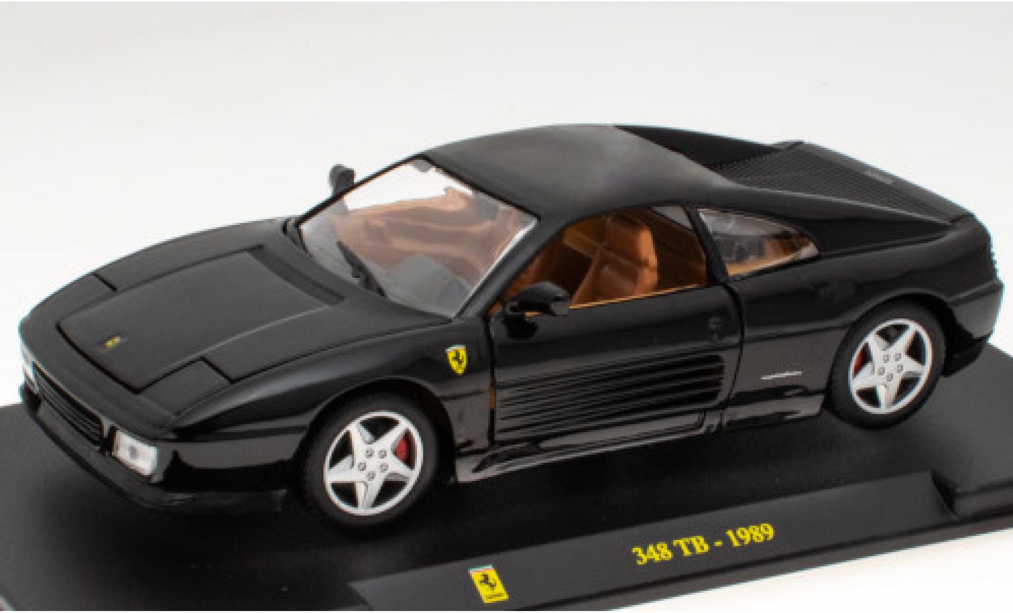 Ferrari 348 1/24 SpecialC TB zwart 1989 modelauto