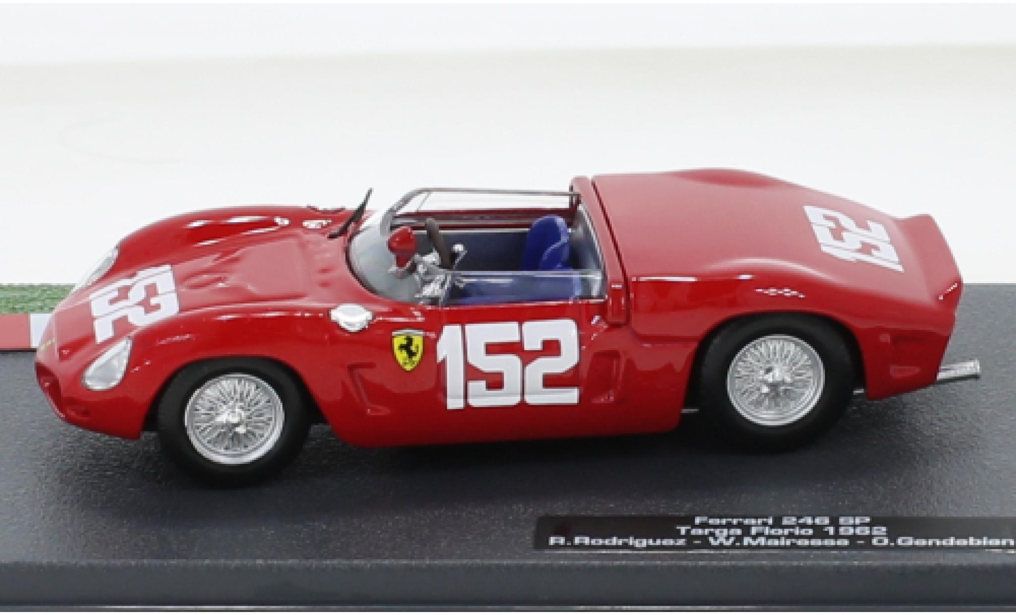 Ferrari 246 1/43 SpecialC SP RHD No.152 Targa Florio 1962 modelauto
