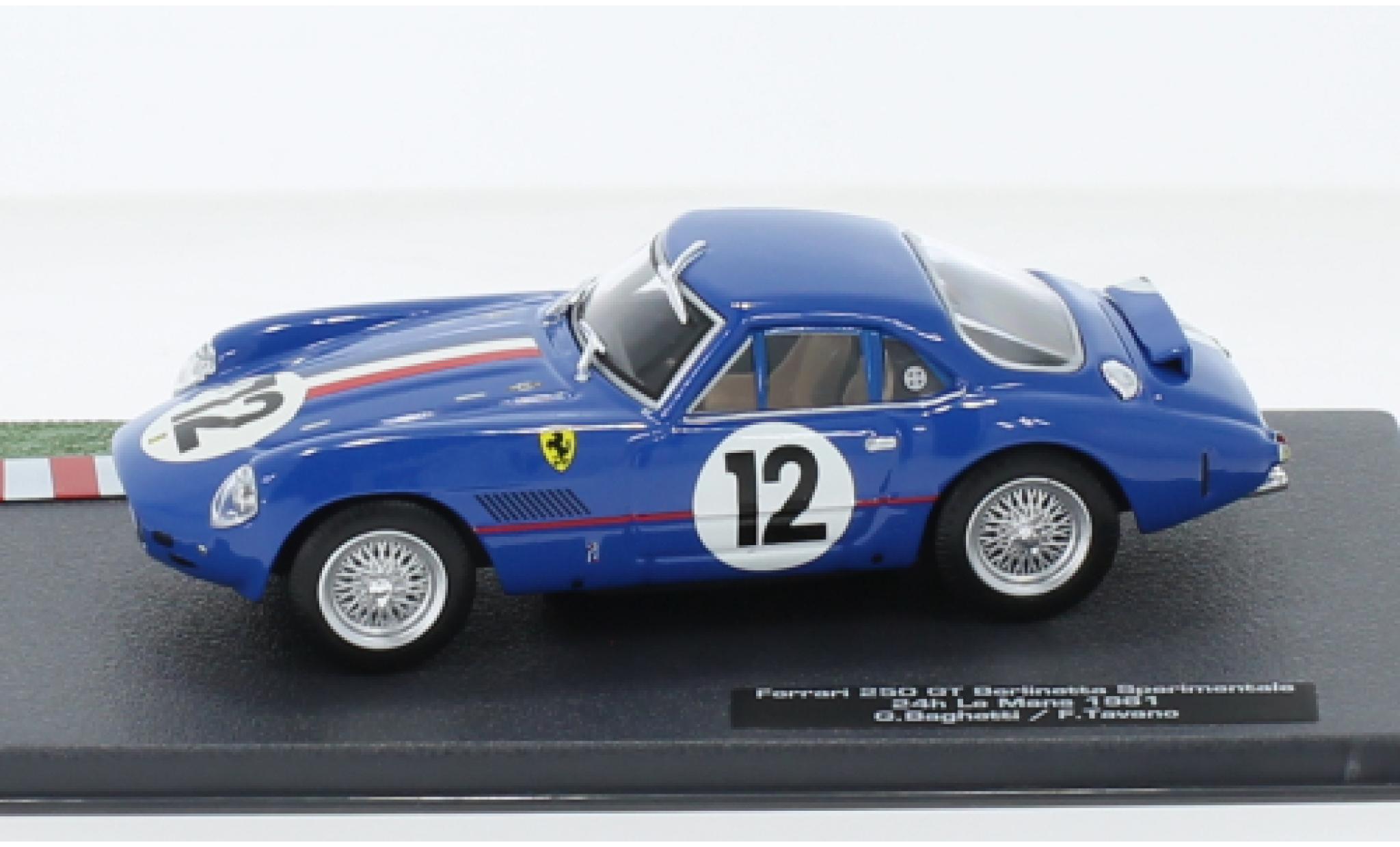 Ferrari 250 1/43 SpecialC .-125 GT Sedantta Sperimentale No.12 24h Le Mans 1961 modelauto