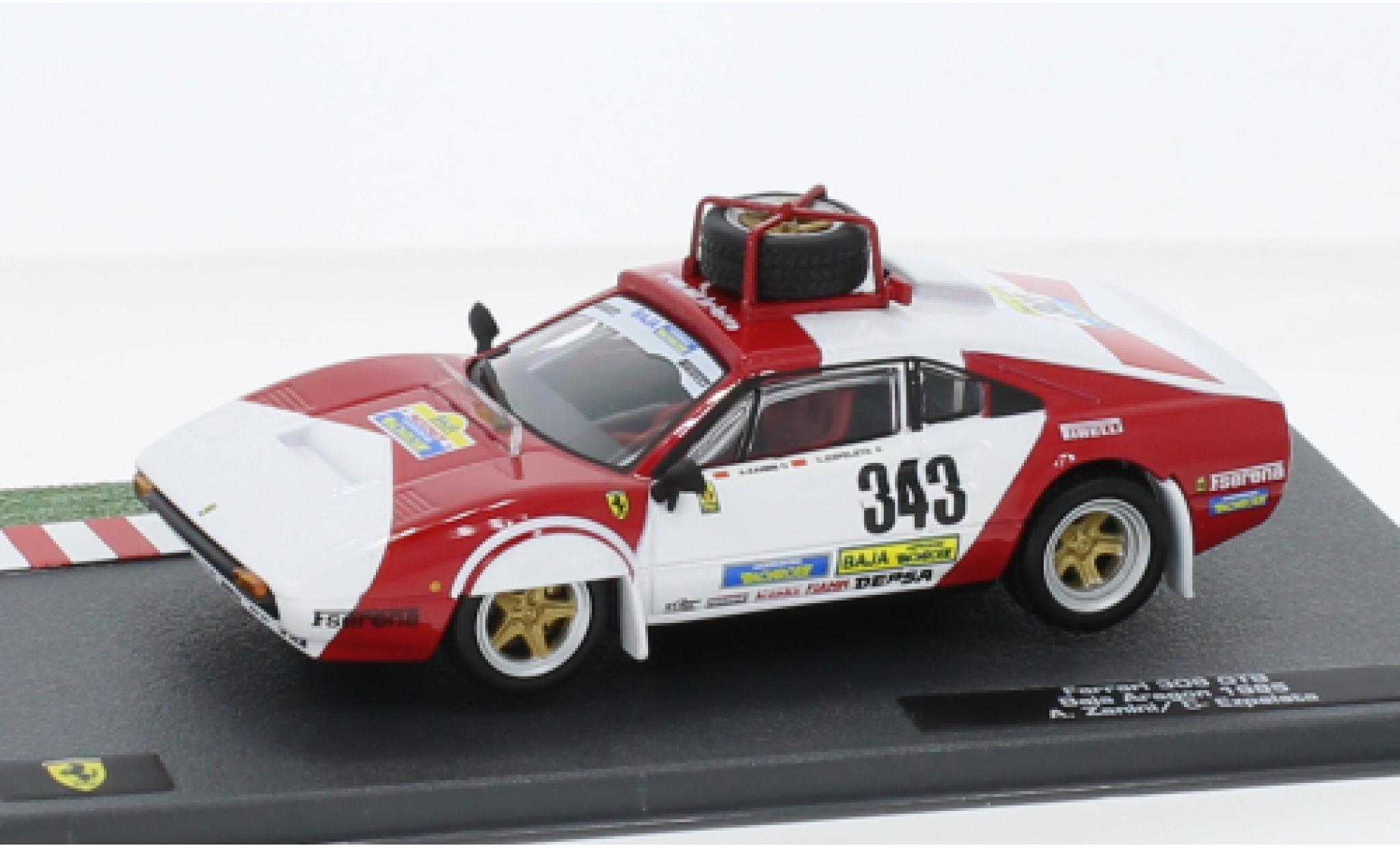 Ferrari 308 1/43 SpecialC .-125 GTB No.343 Baja Aragon 1985 modelauto