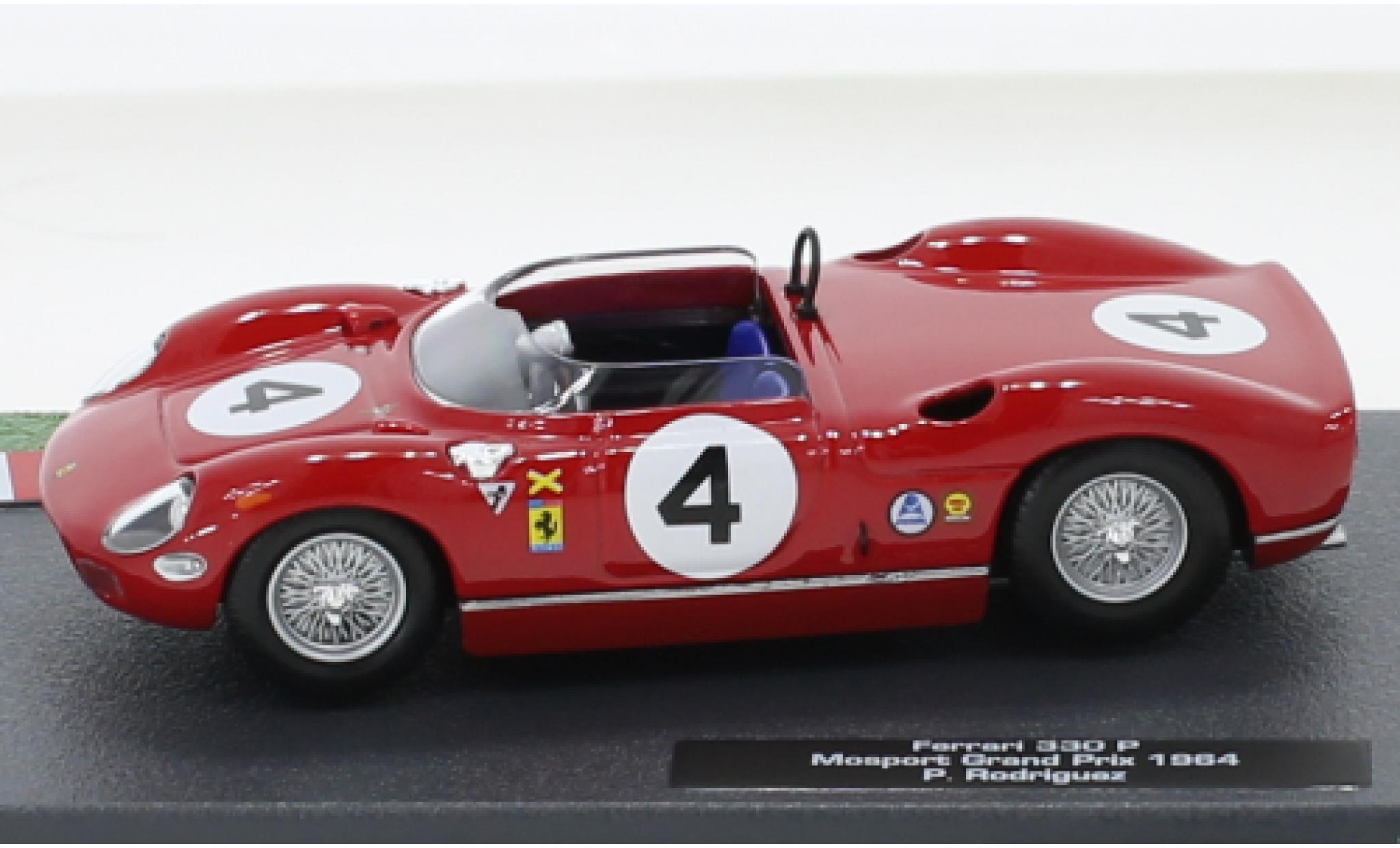 Ferrari 330 1/43 SpecialC P RHD No.4 Mosport 1964 modelauto
