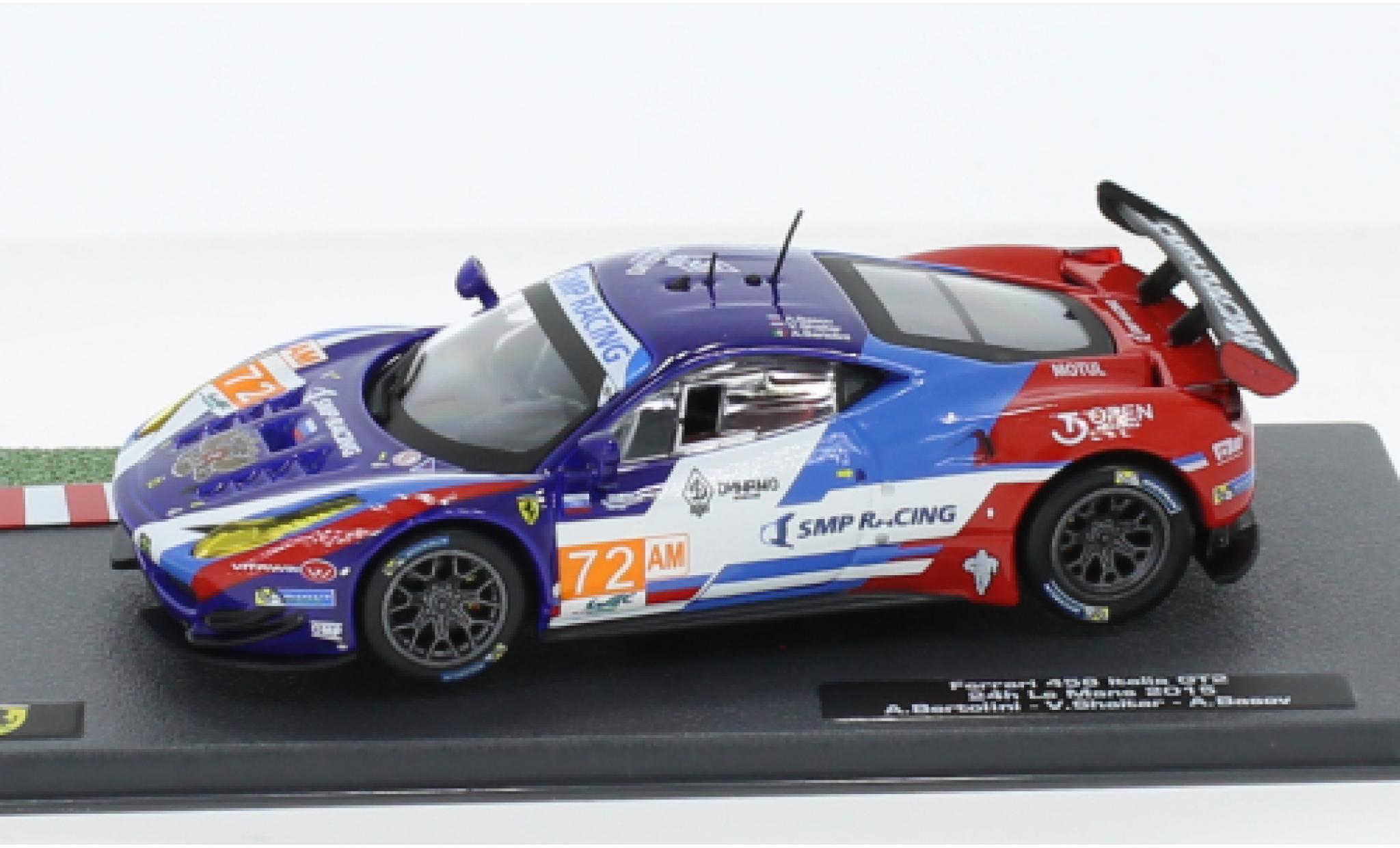 Ferrari 458 1/43 SpecialC .-125 Italia GT2 No.72 24h Le Mans 2015 modelauto