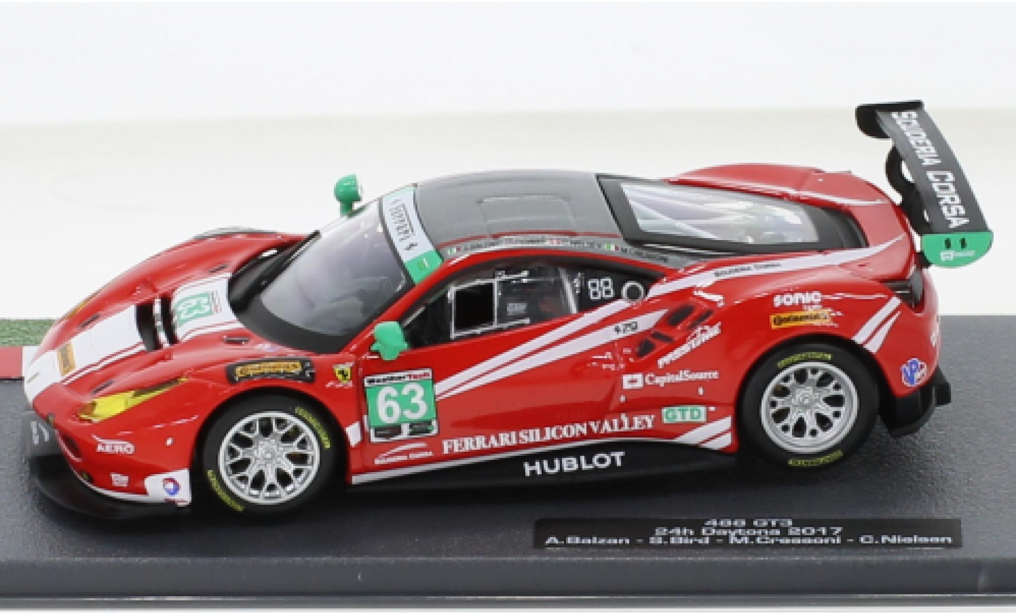 Ferrari 488 1/43 SpecialC GT3 No.63 24h Daytona 2017 modelauto
