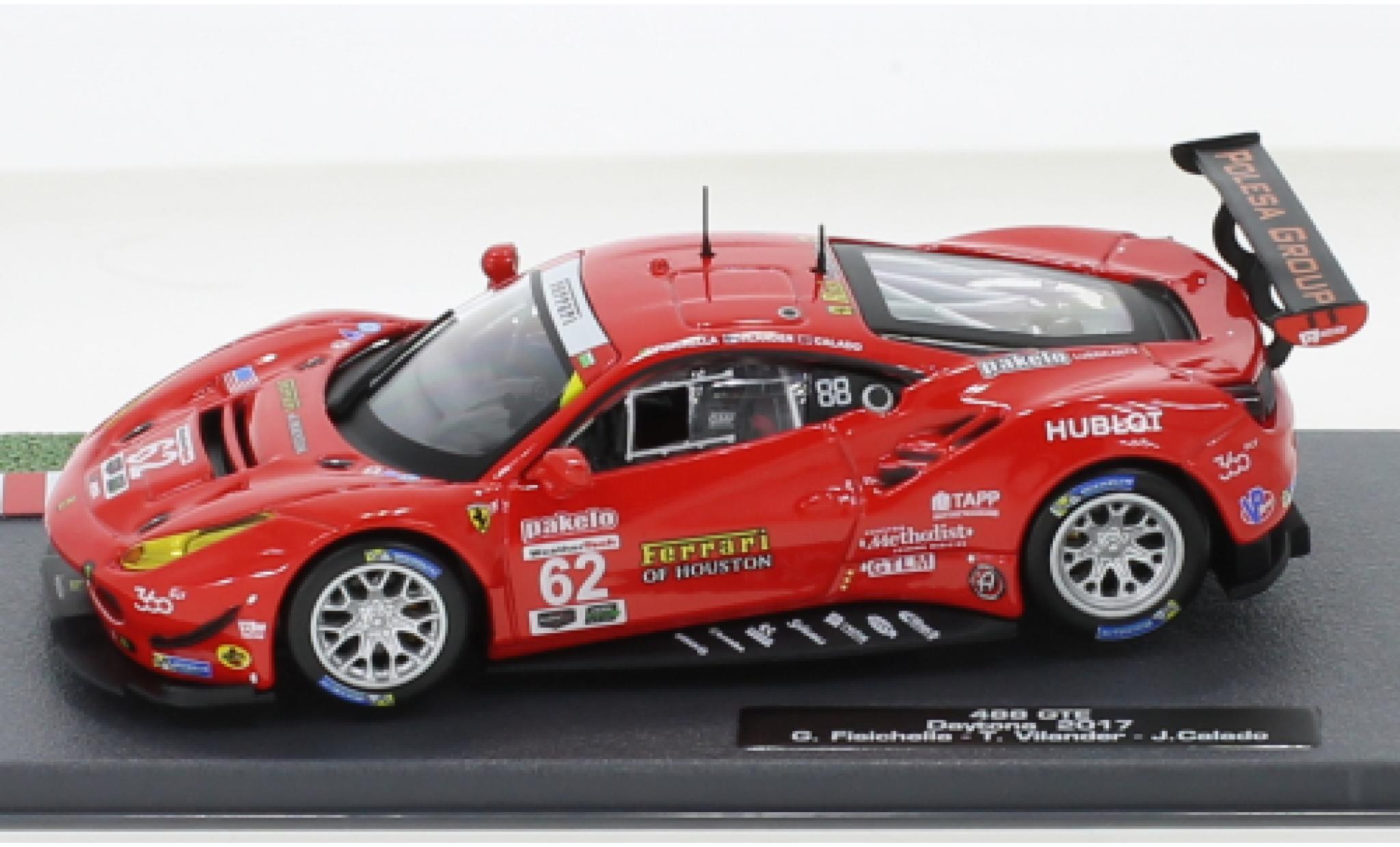 Ferrari 488 1/43 SpecialC GTE No.62 24h Daytona 2017 modelauto