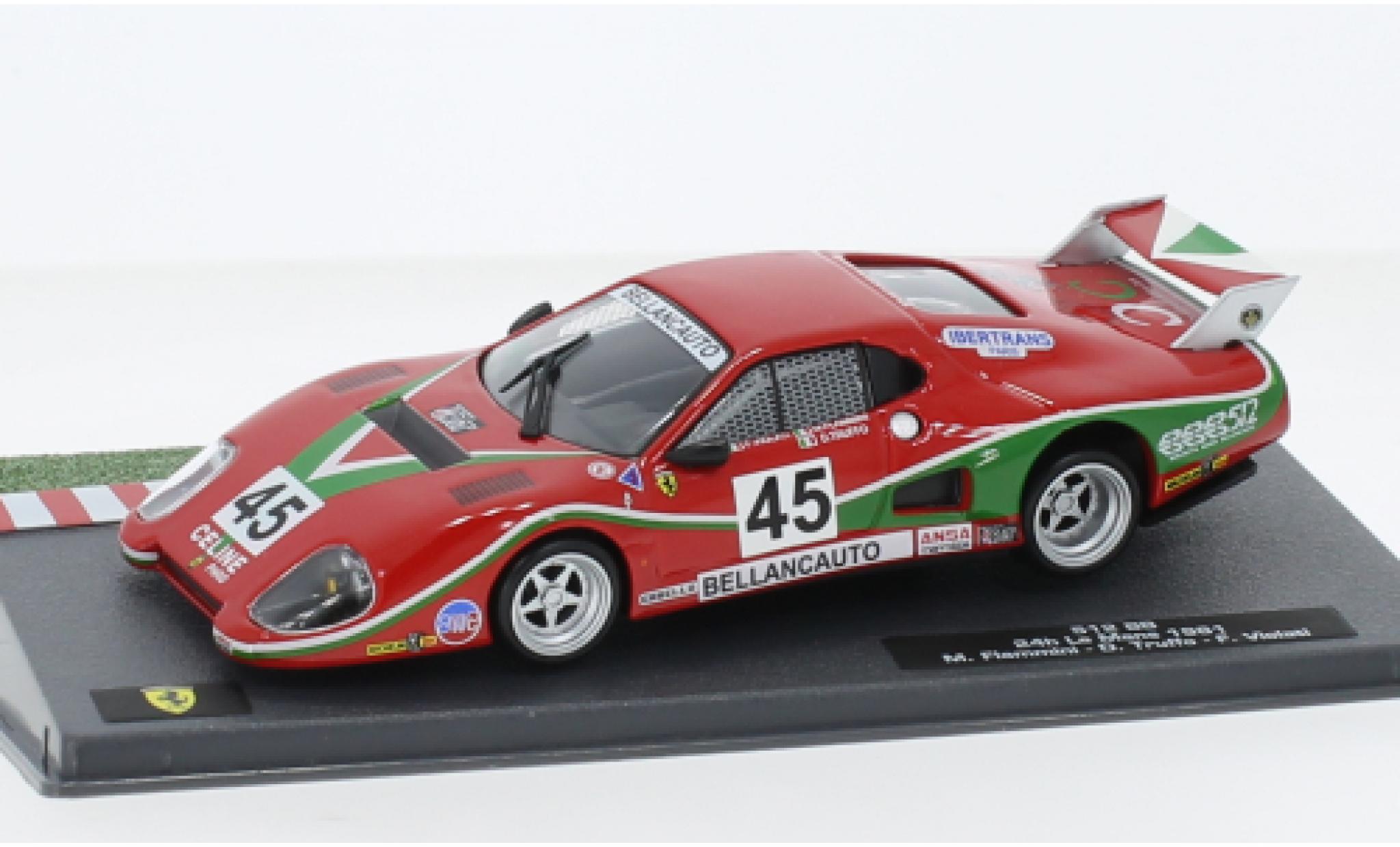 Ferrari 512 1/43 SpecialC .-125 BB No.45 24h Le Mans 1981 modelauto