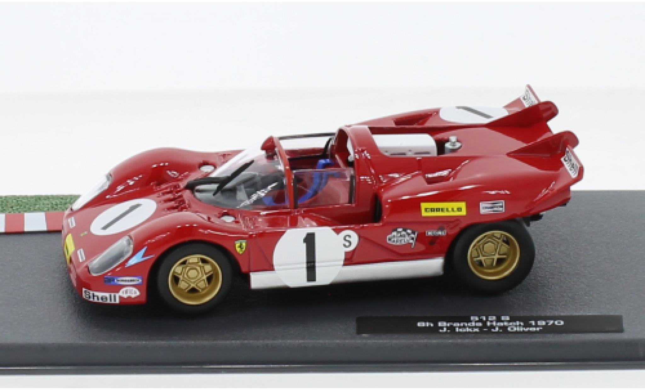 Ferrari 512 1/43 SpecialC .-125 S RHD No.1 6h Brands Hatch 1970 modelauto