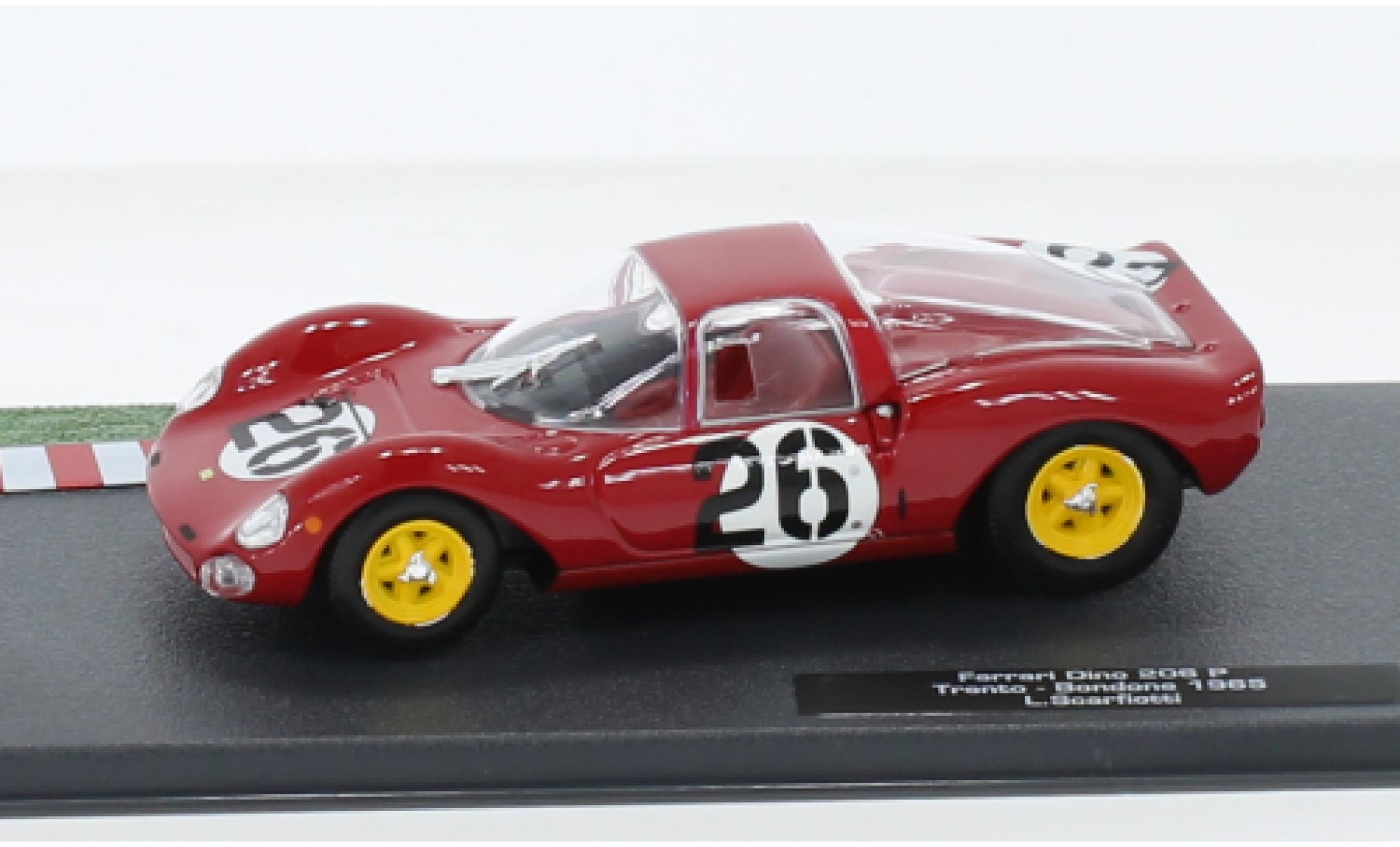 Ferrari Dino 1/43 SpecialC .-125 206 P RHD No.26 Trento-Bordone 1965 modelauto