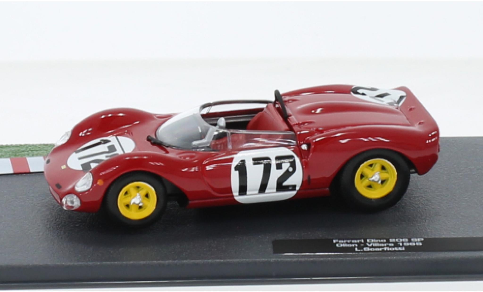 Ferrari Dino 1/43 SpecialC .-125 206 SP RHD No.172 Ollon Villars 1969 modelauto