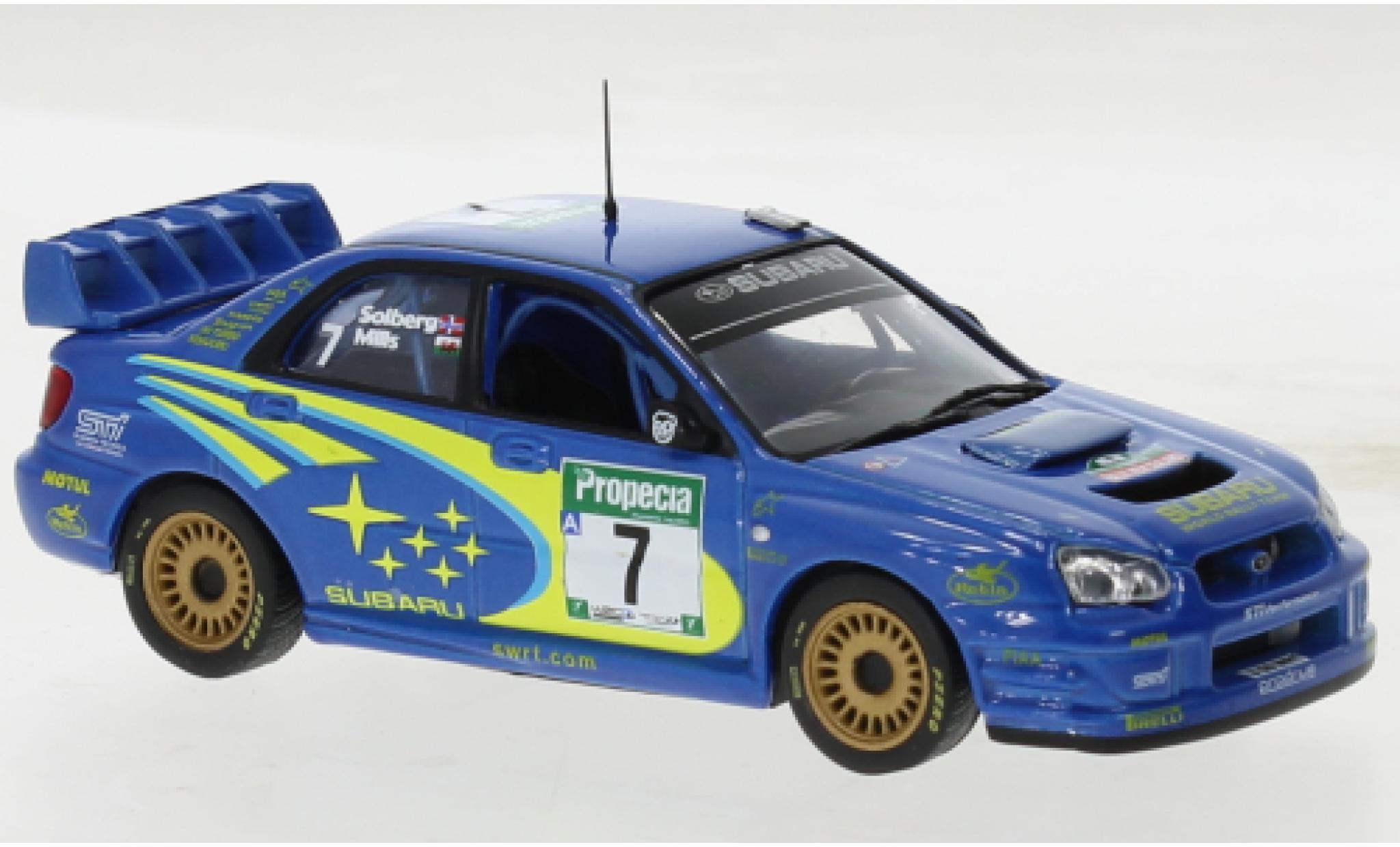 Subaru Impreza 1/43 SpecialC WRC No.7 Rallye WM Rallye Neuseeland 2003 modelauto